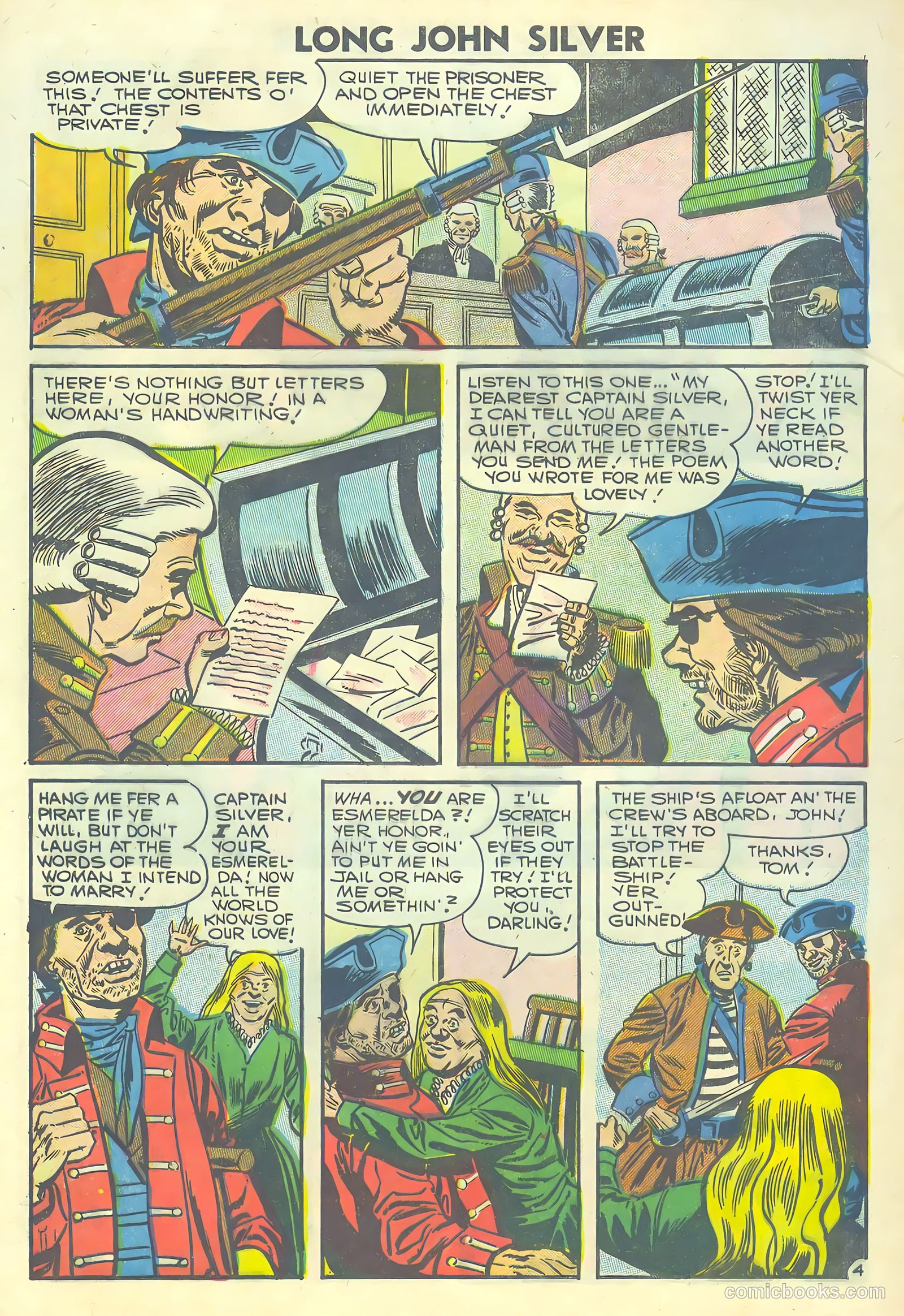 Long John Silver & the Pirates #32 — page 28 of 36