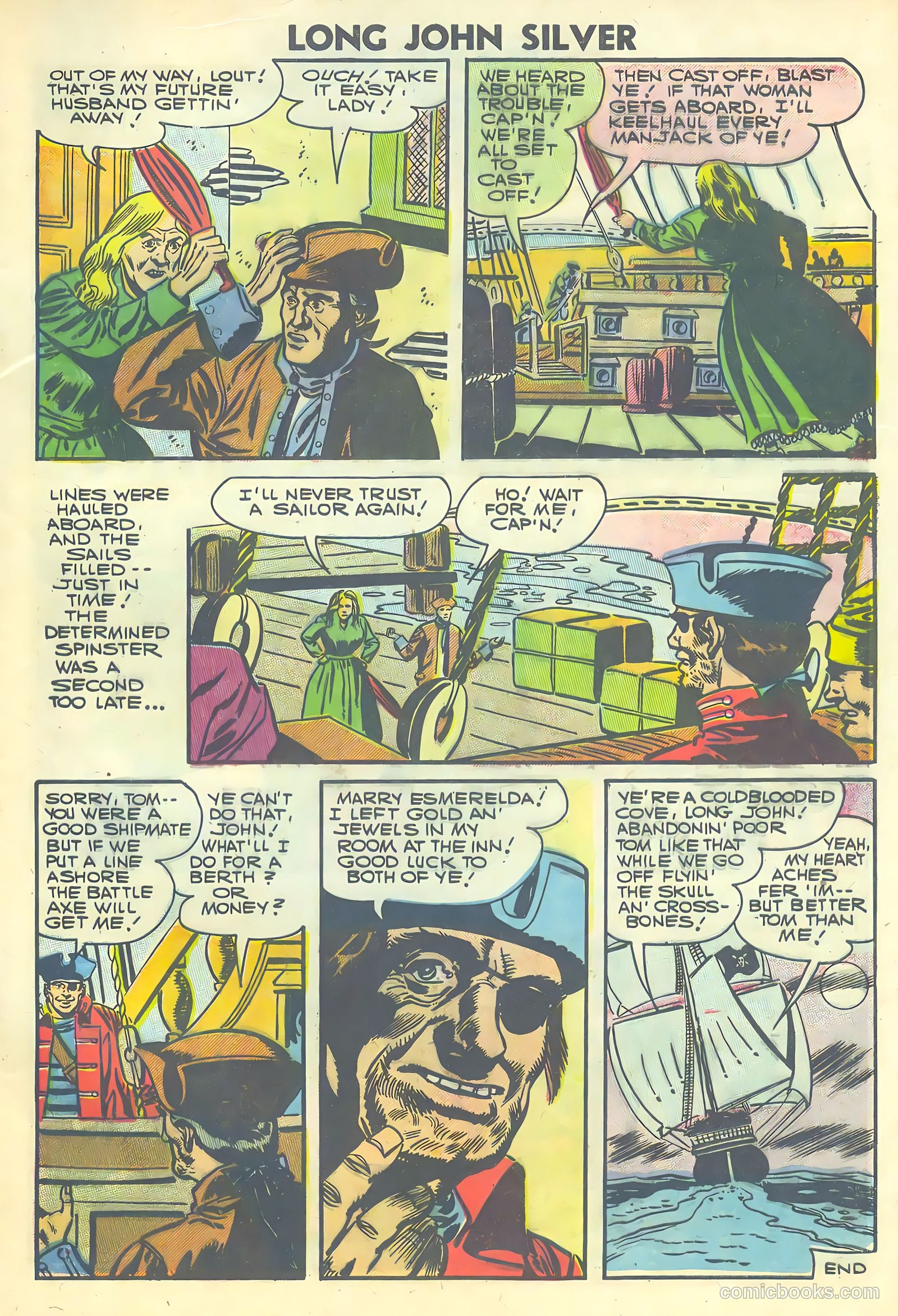 Long John Silver & the Pirates #32 — page 29 of 36