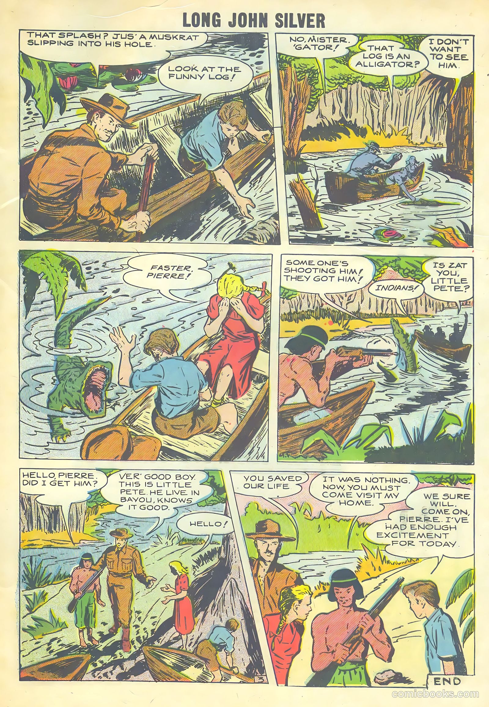Long John Silver & the Pirates #32 — page 33 of 36