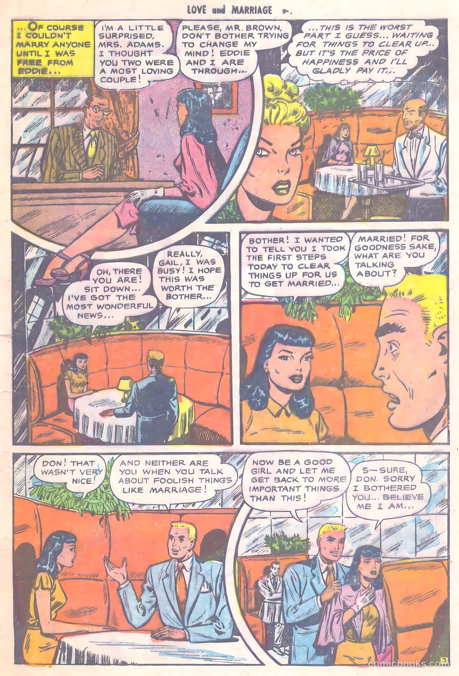 Love and Marriage #1 — page 9 of 36