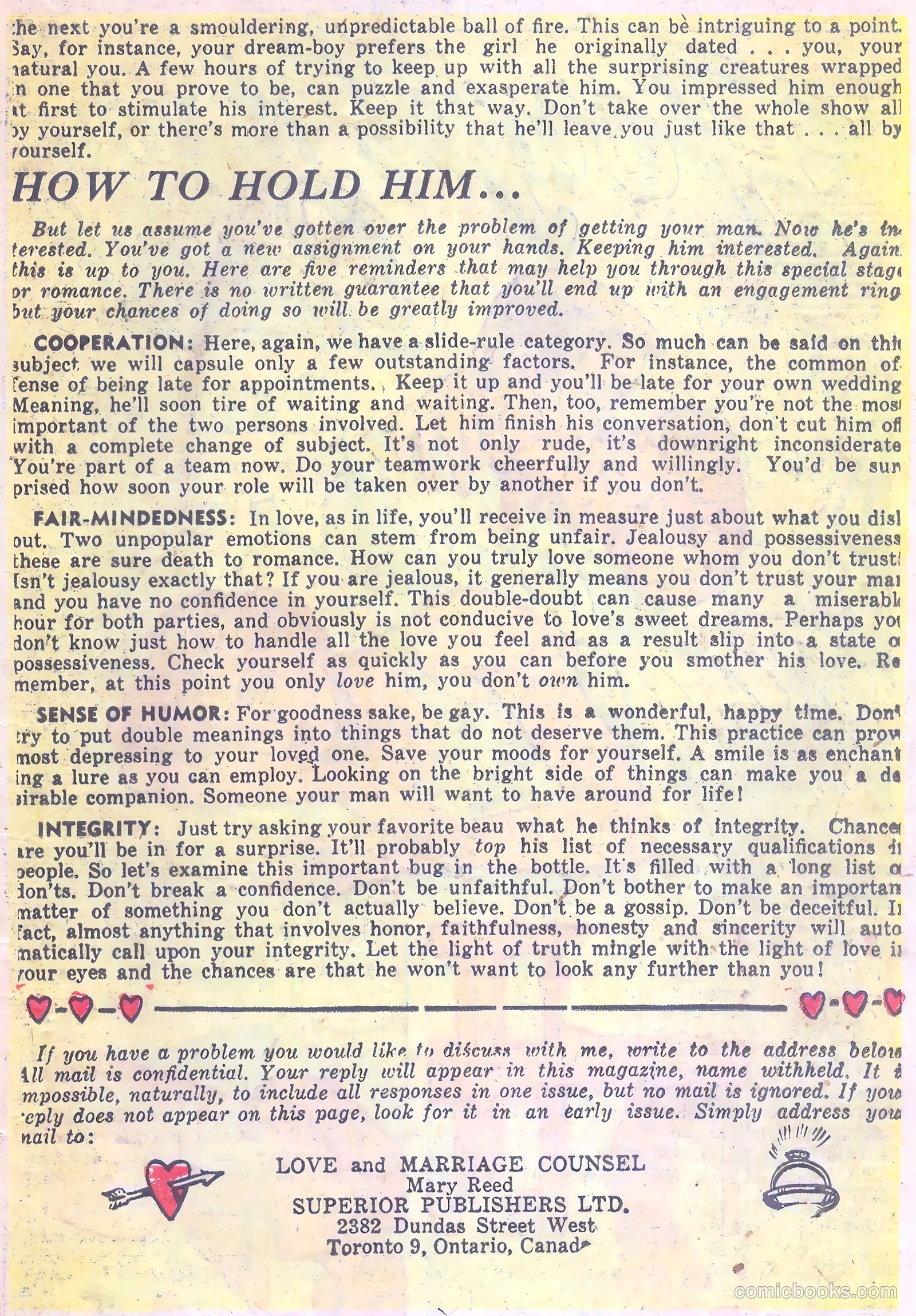 Love and Marriage #1 — page 19 of 36