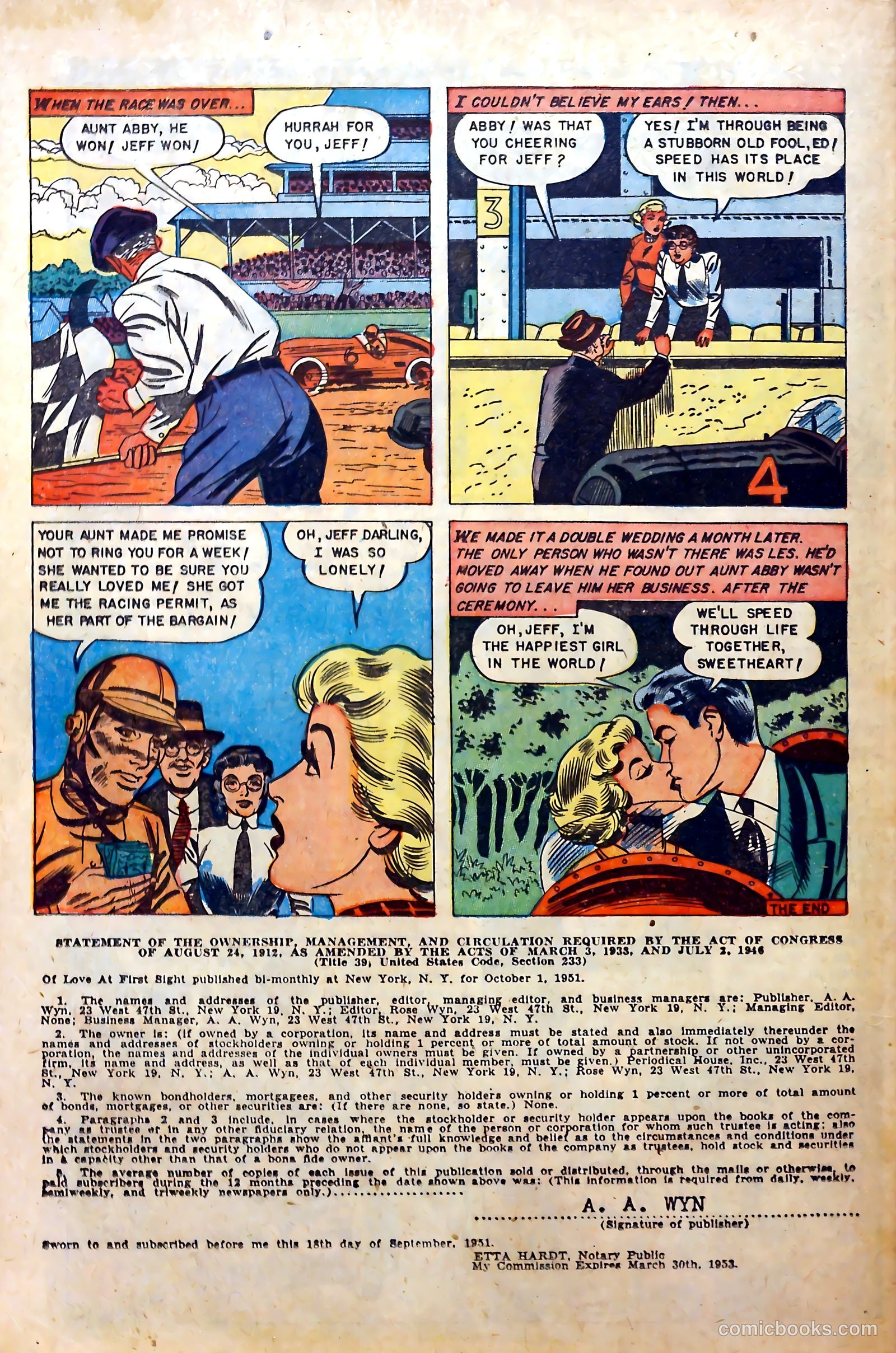 Love at First Sight #14 — page 34 of 36