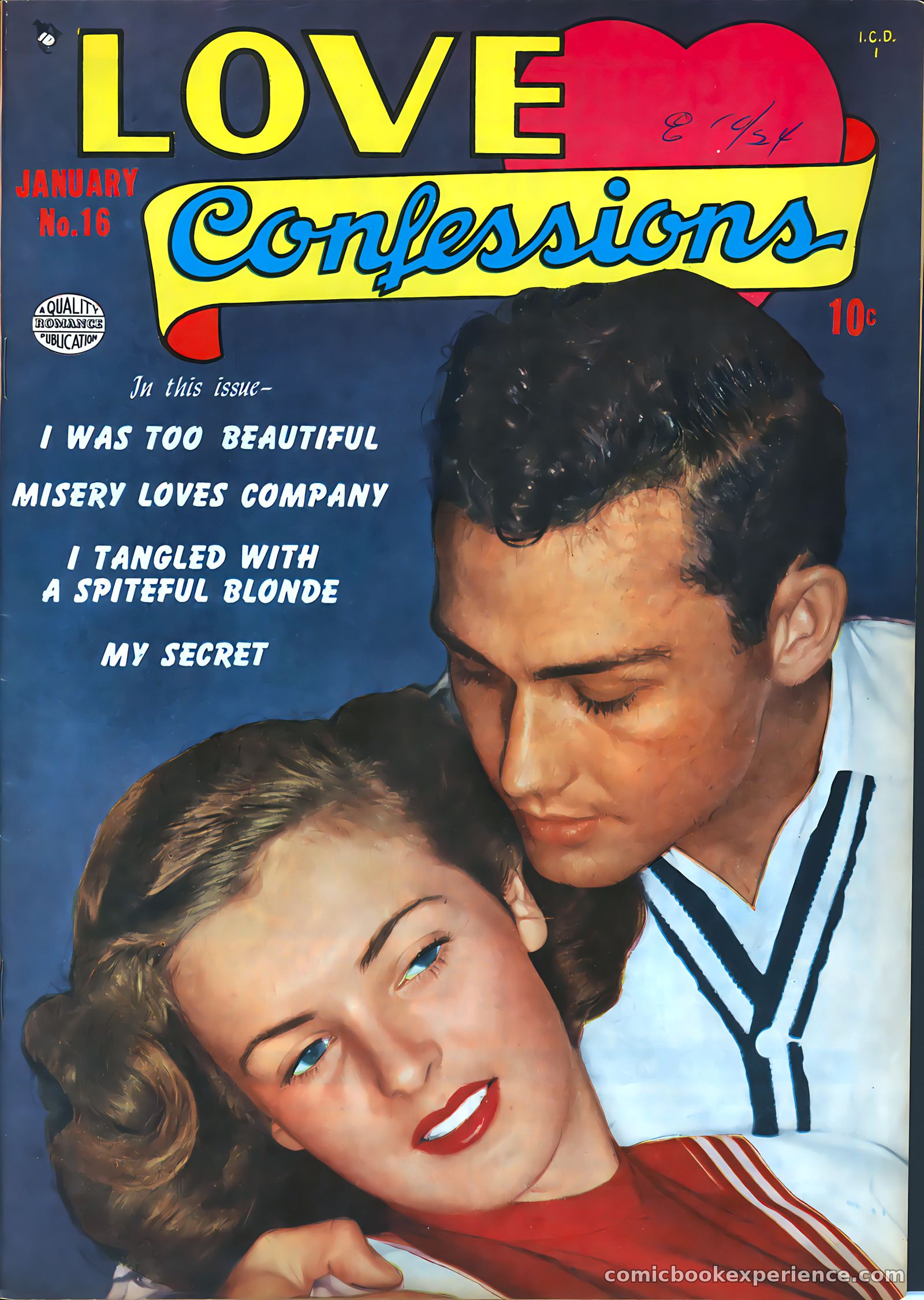 Love Confessions #16 — page 1 of 36