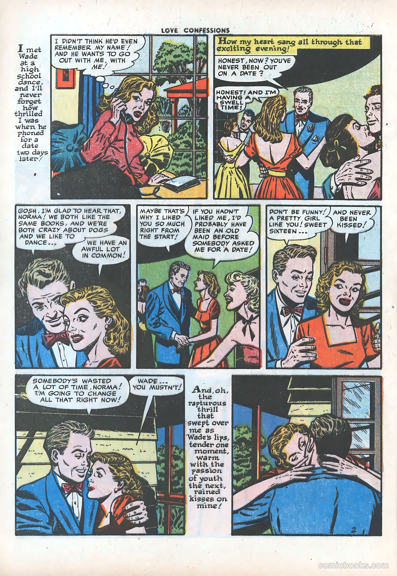 Love Confessions #24 — page 4 of 36