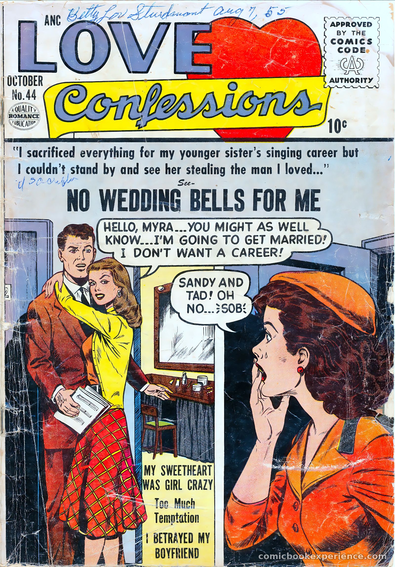 Love Confessions #44 — page 1 of 36