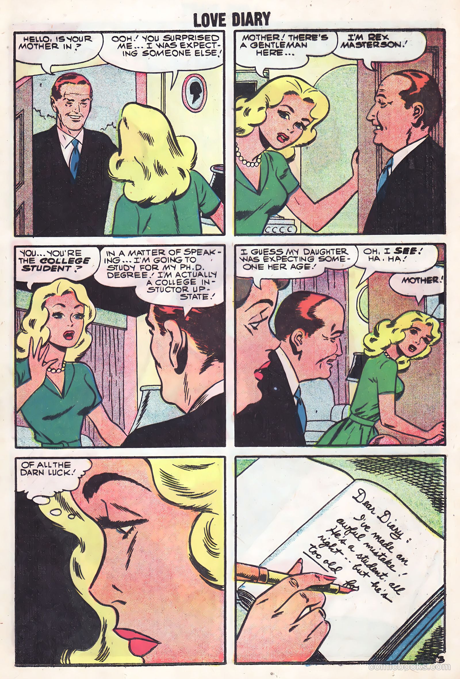 Love Diary #1 — page 13 of 36