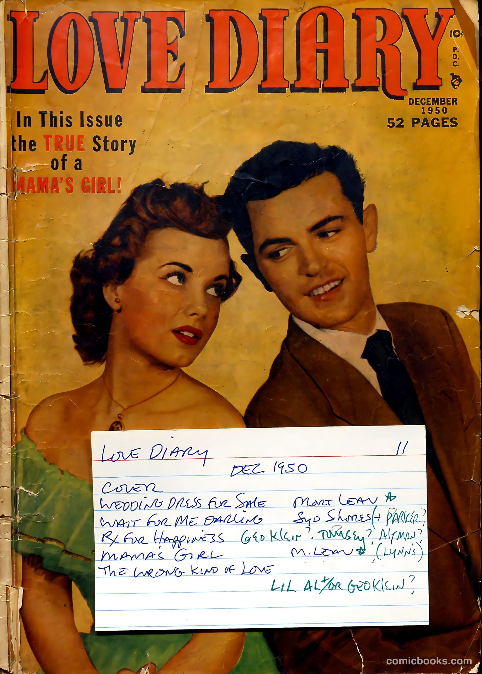 Love Diary #11 — page 53 of 53