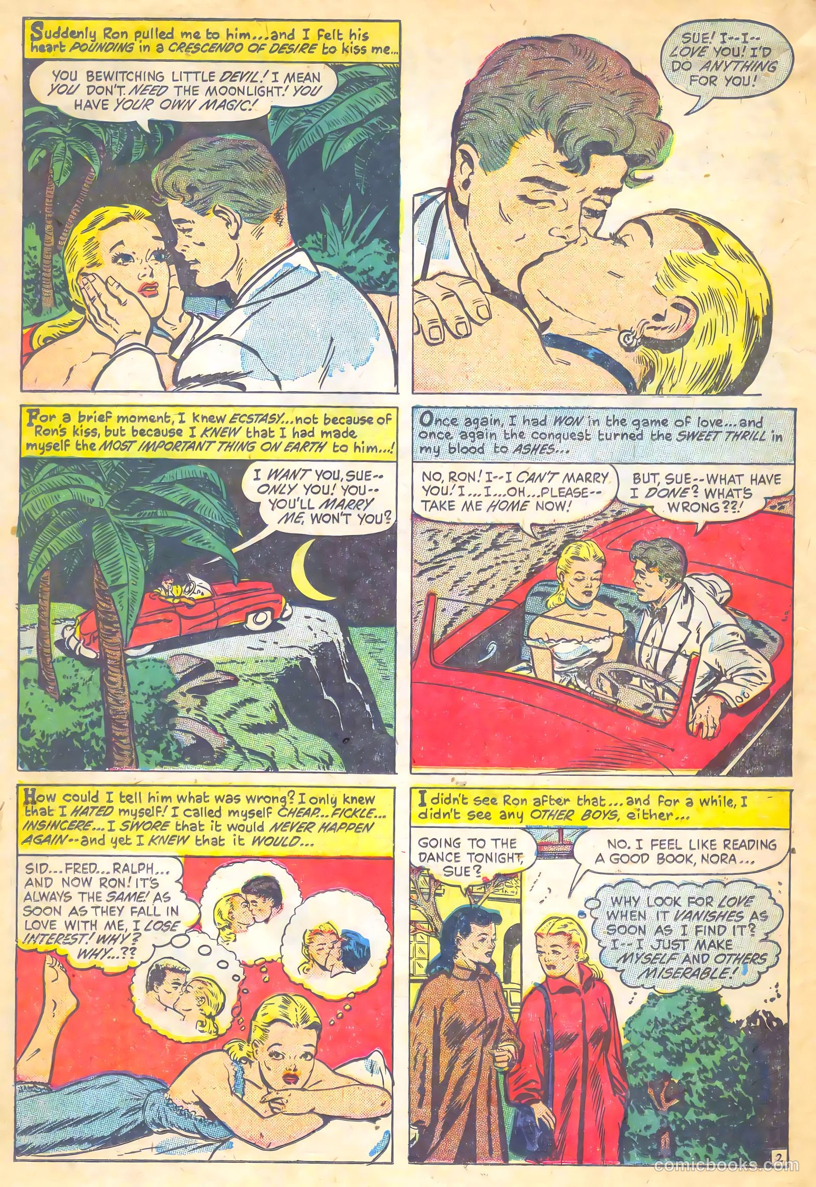 First Love Illustrated #15 — page 21 of 35