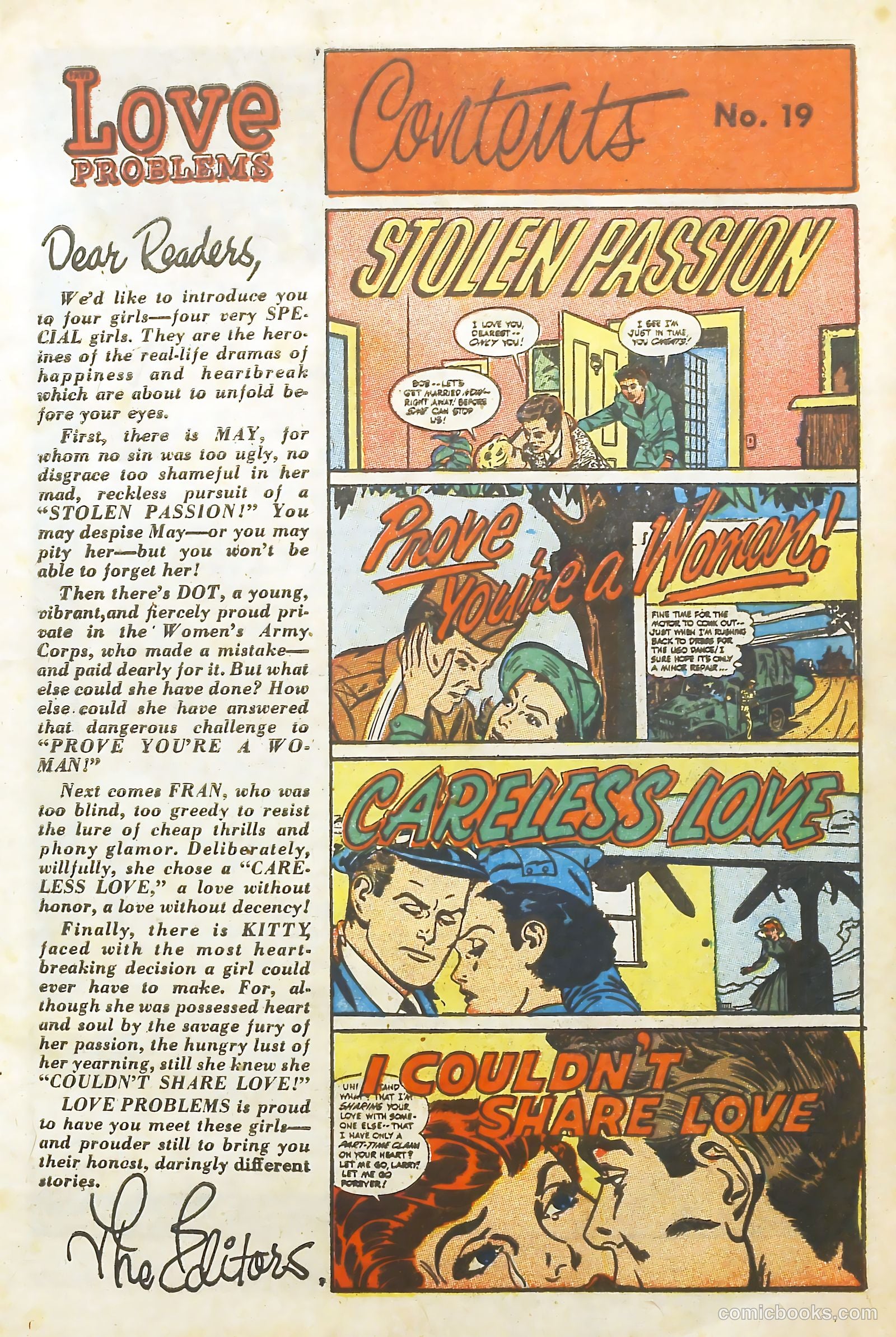 Love Illustrated #19 — page 3 of 36