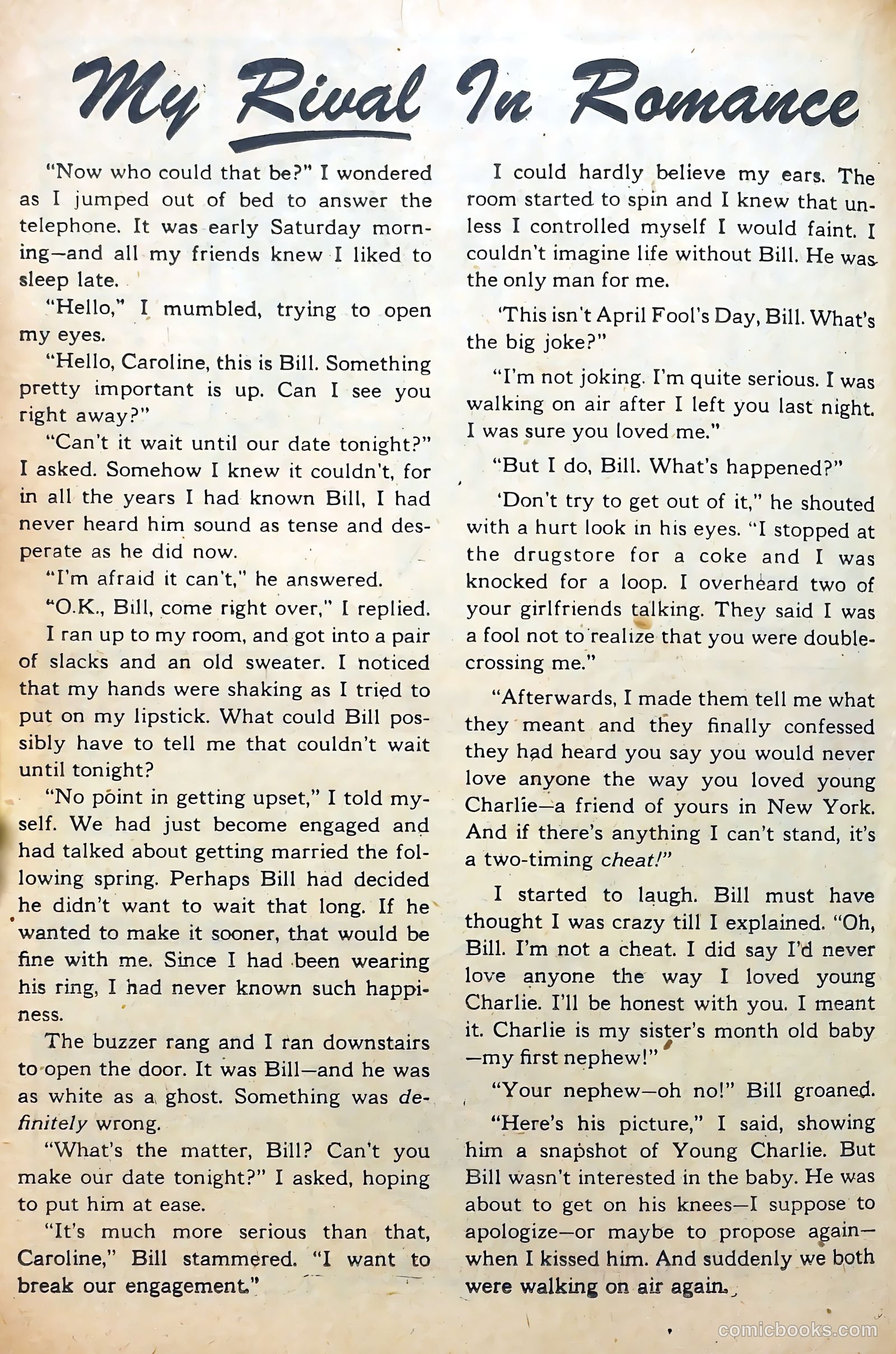 First Love Illustrated #34 — page 18 of 36