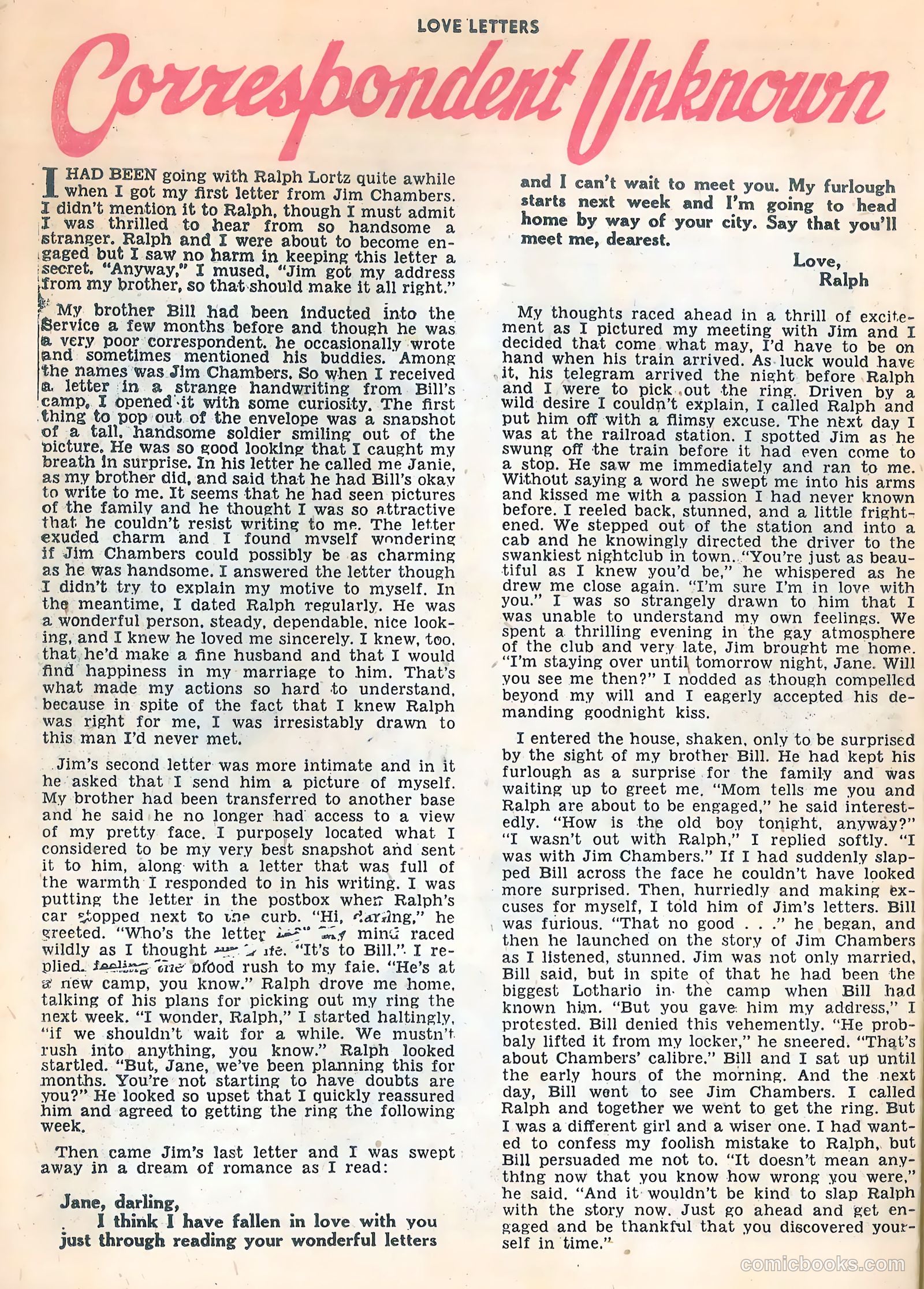 Love Letters #31 — page 26 of 36