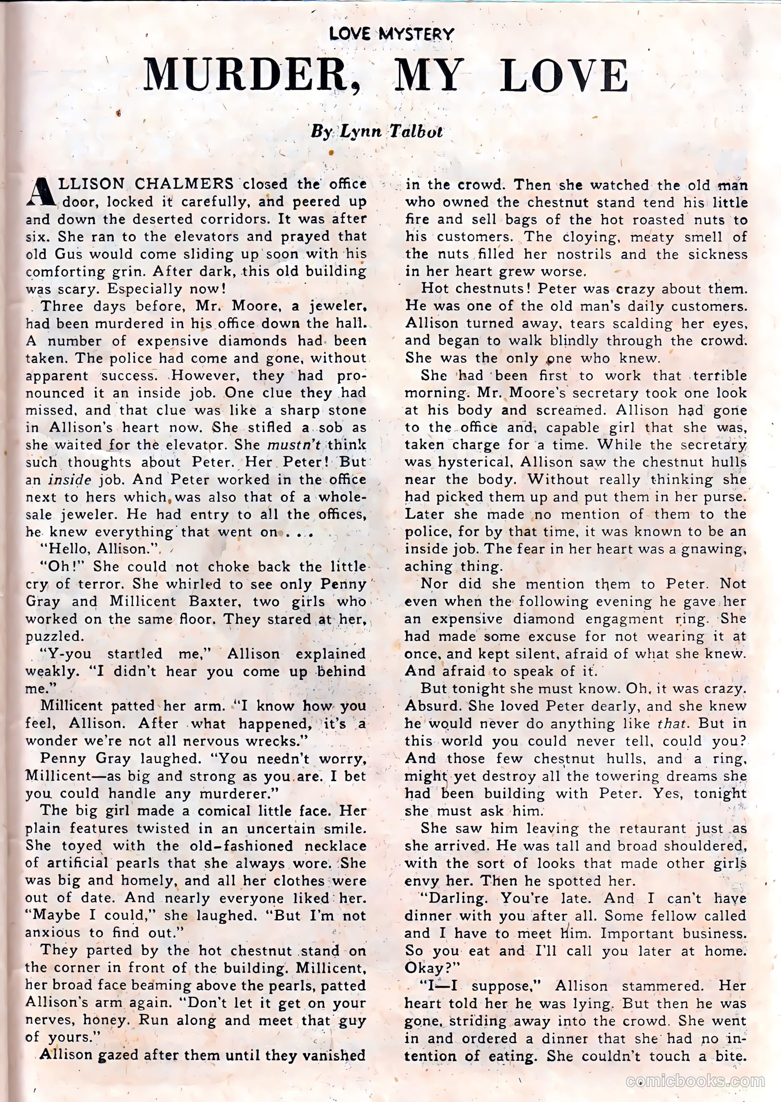 Love Mystery #1 — page 33 of 36