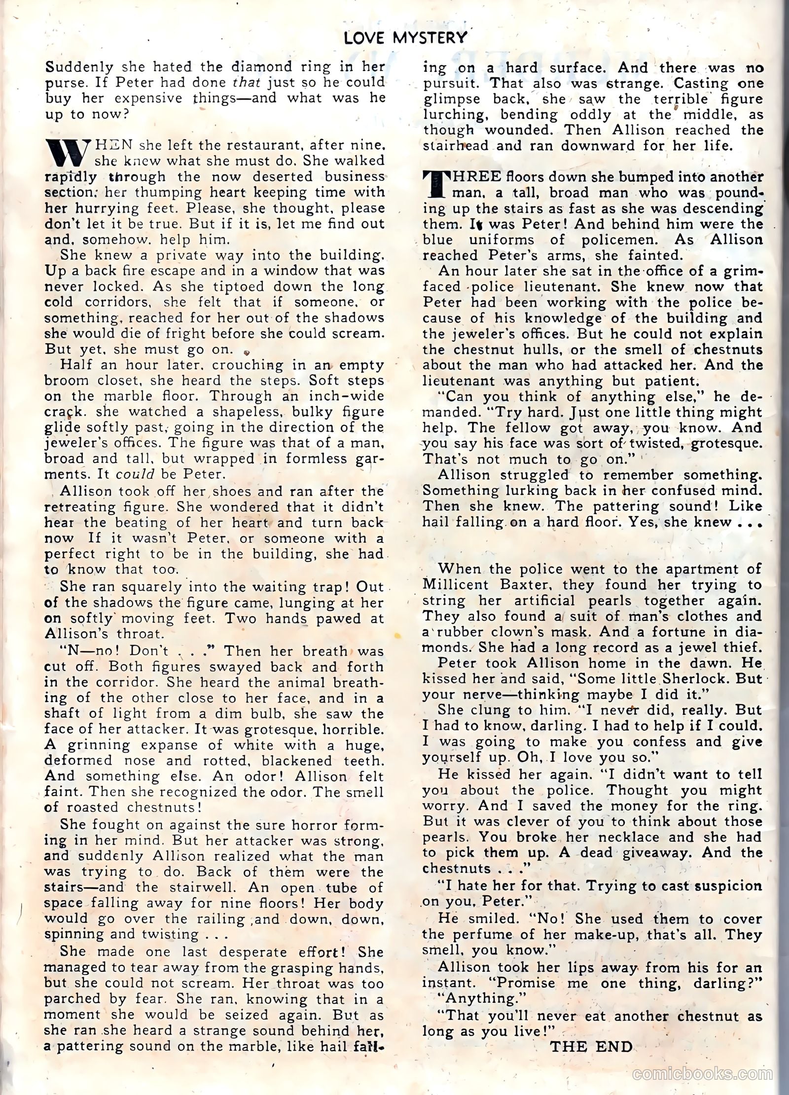 Love Mystery #1 — page 34 of 36