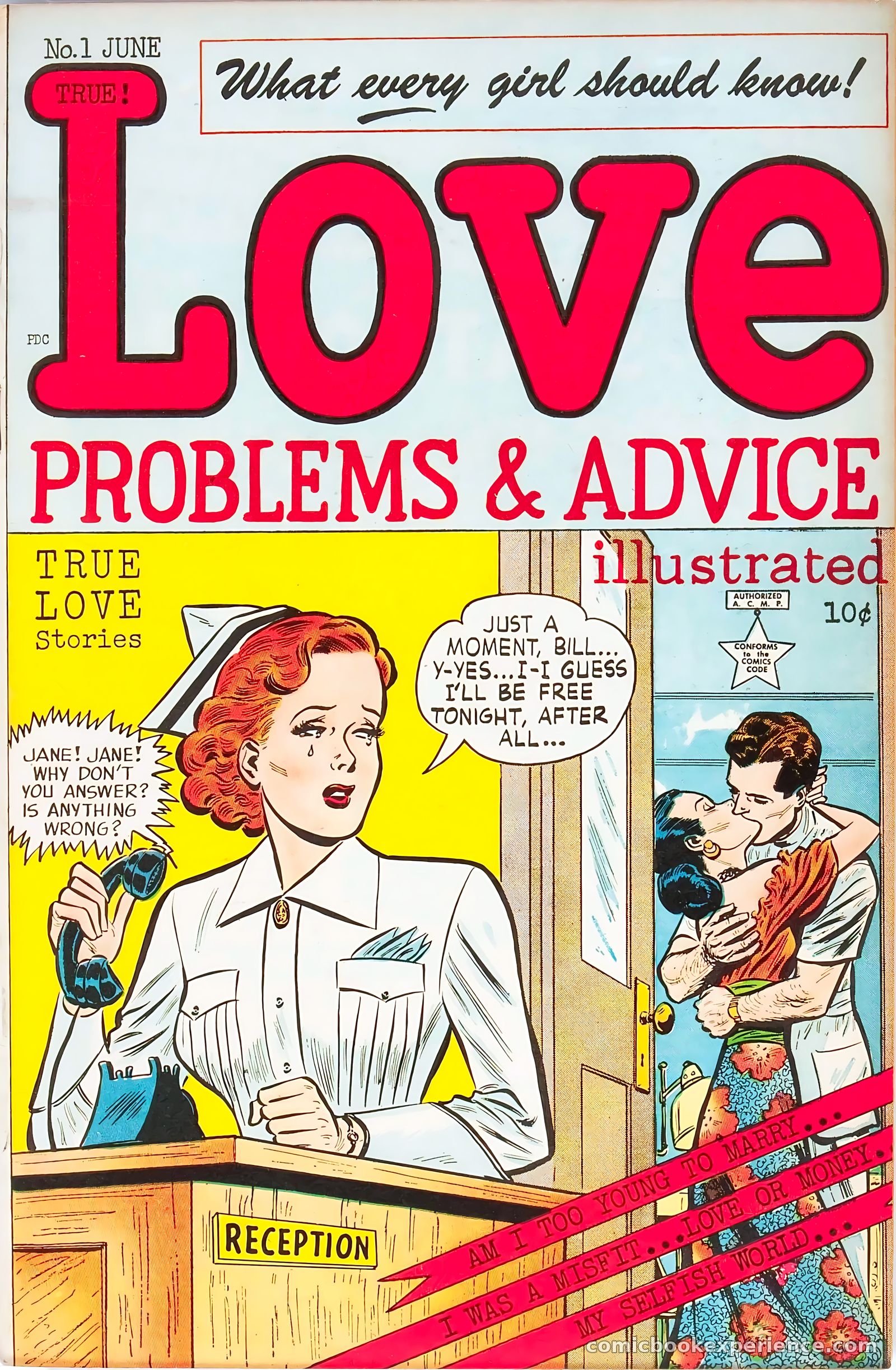 Love Problems and Advice, Illustrated #1 — page 1 of 59