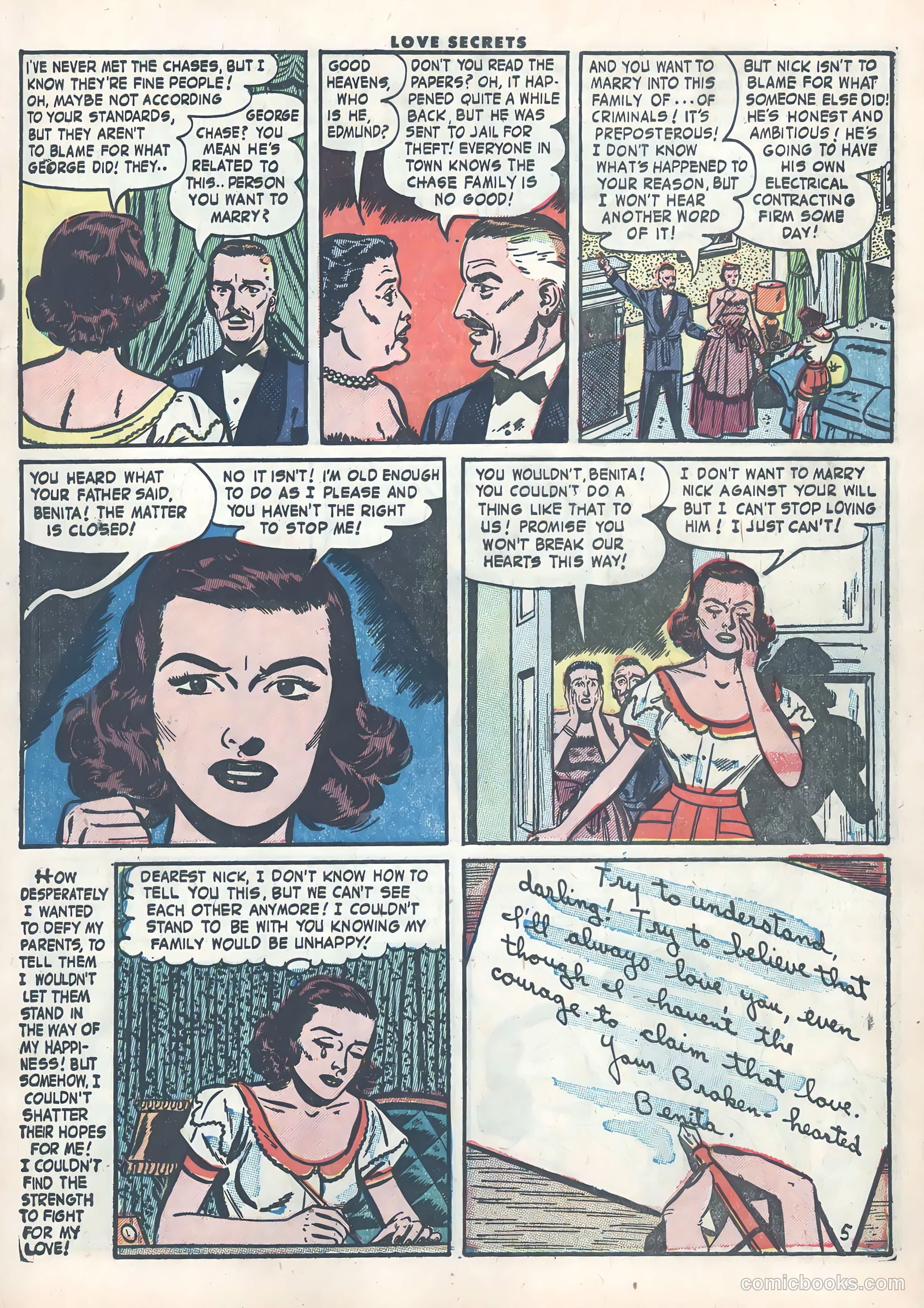 Love Secrets #33 — page 7 of 37