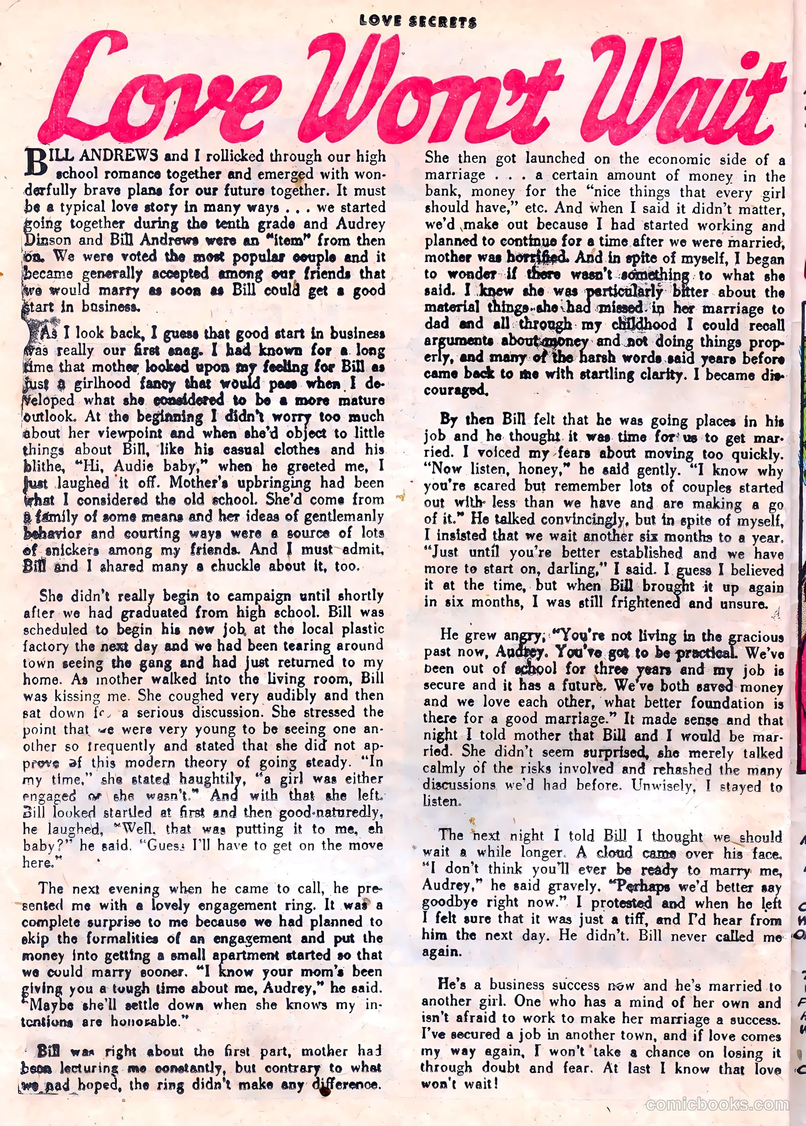Love Secrets #35 — page 26 of 36