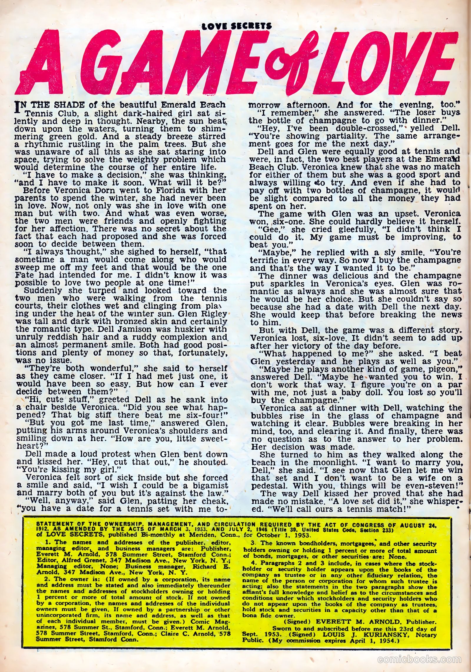 Love Secrets #38 — page 26 of 36