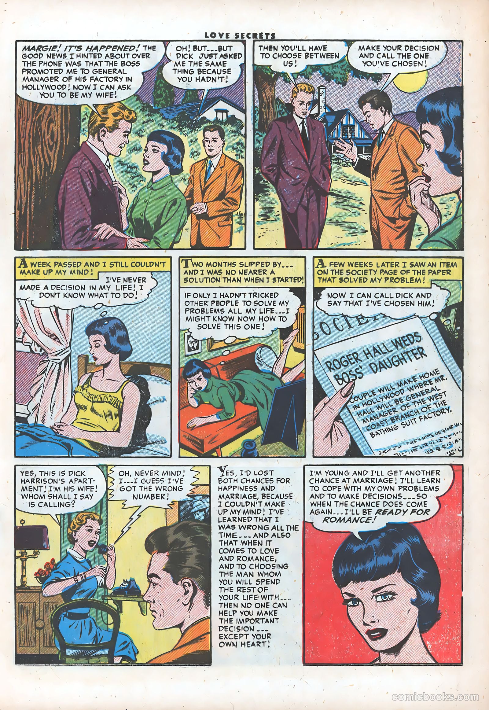 Love Secrets #50 — page 17 of 36