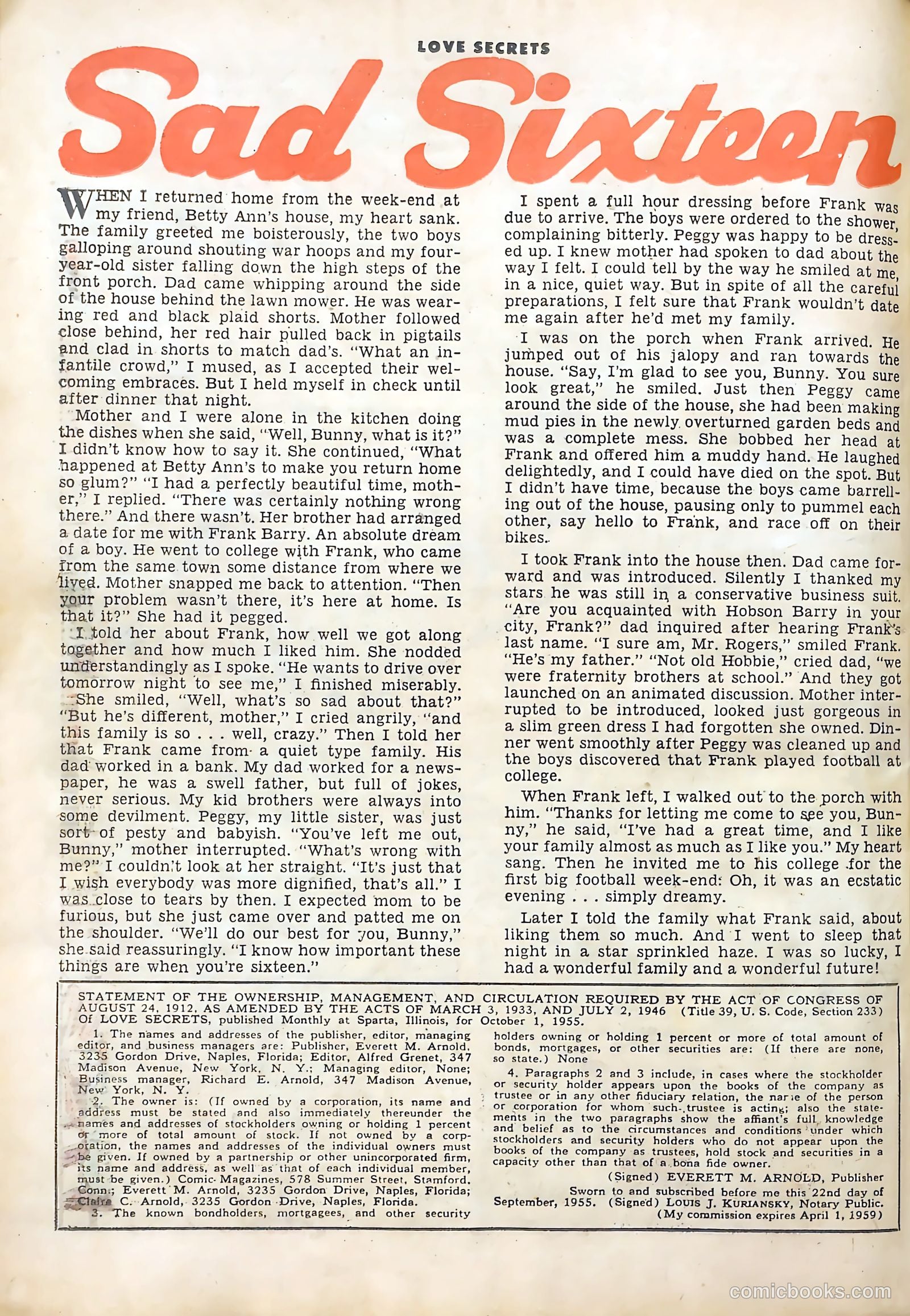 Love Secrets #52 — page 26 of 36