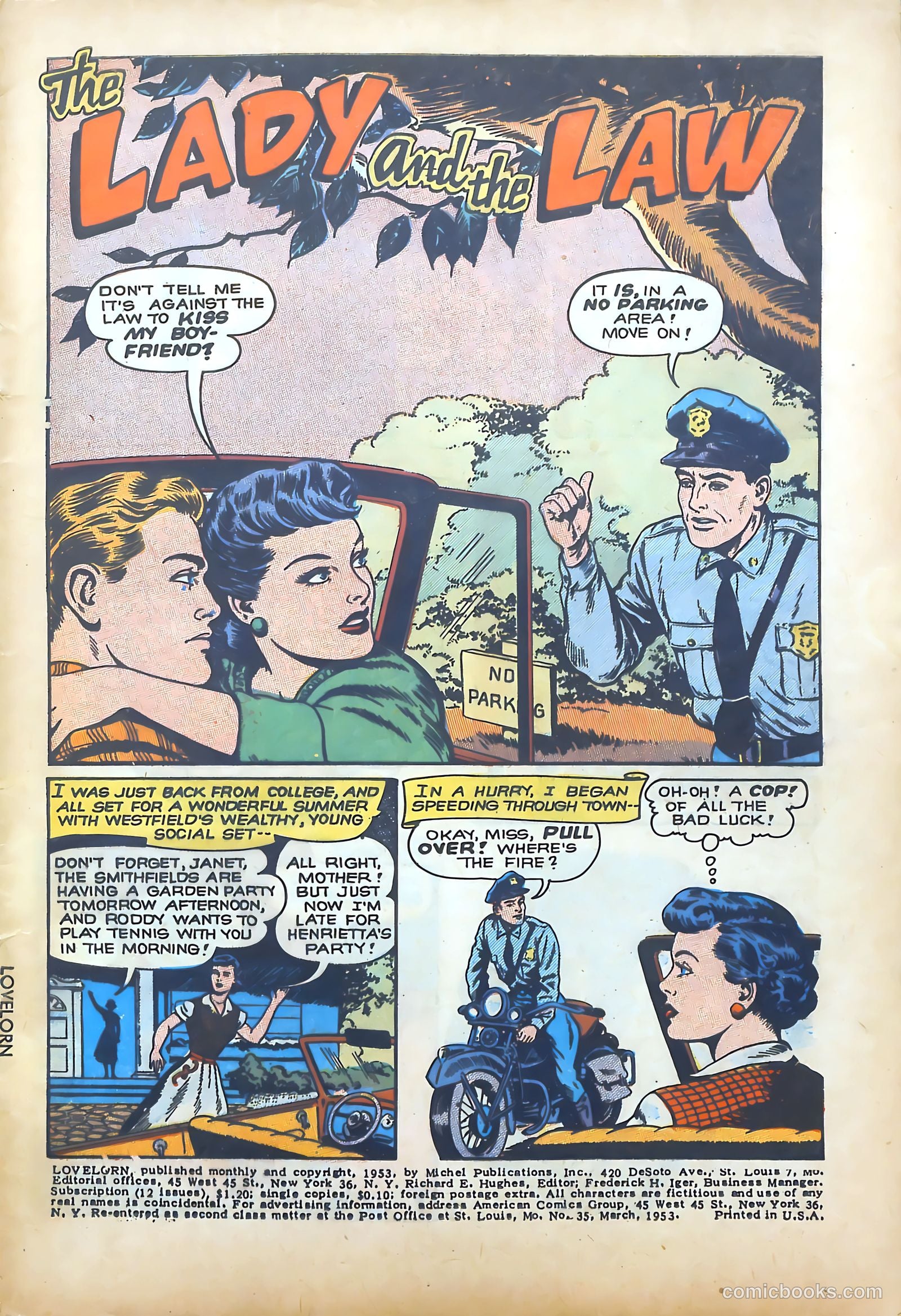 Lovelorn #35 — page 3 of 36