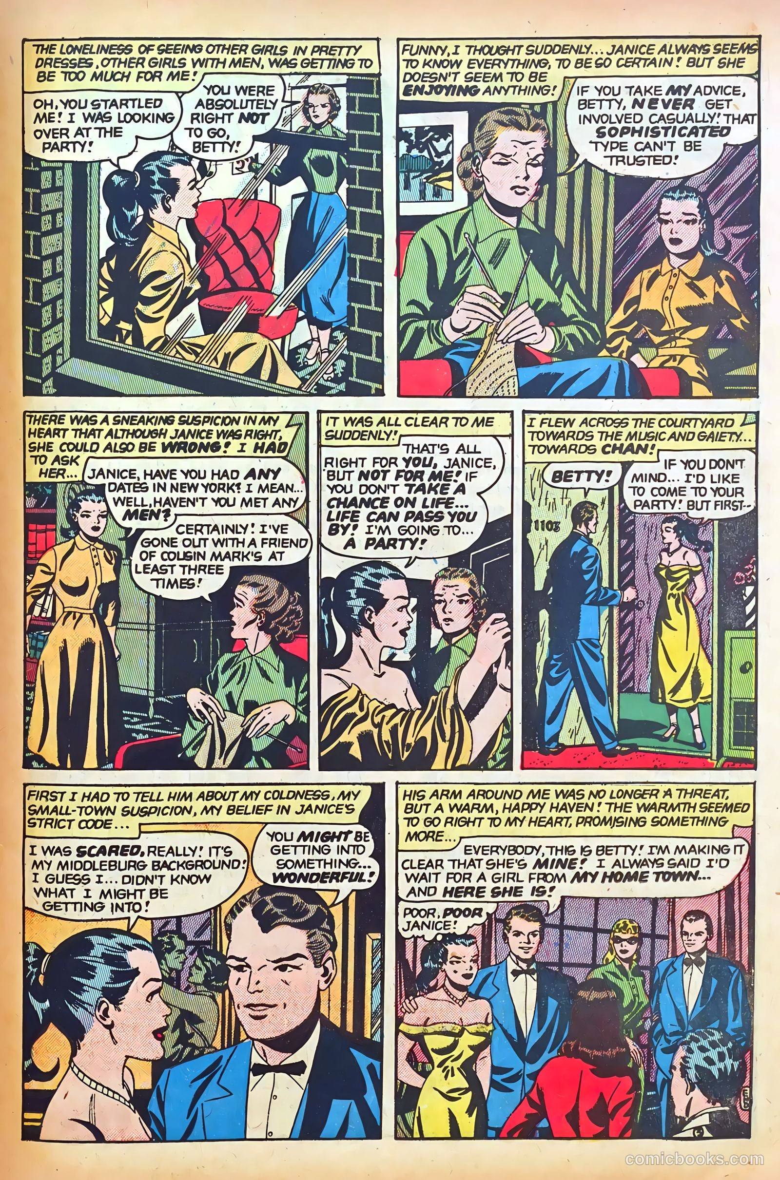 Lovelorn #36 — page 23 of 36