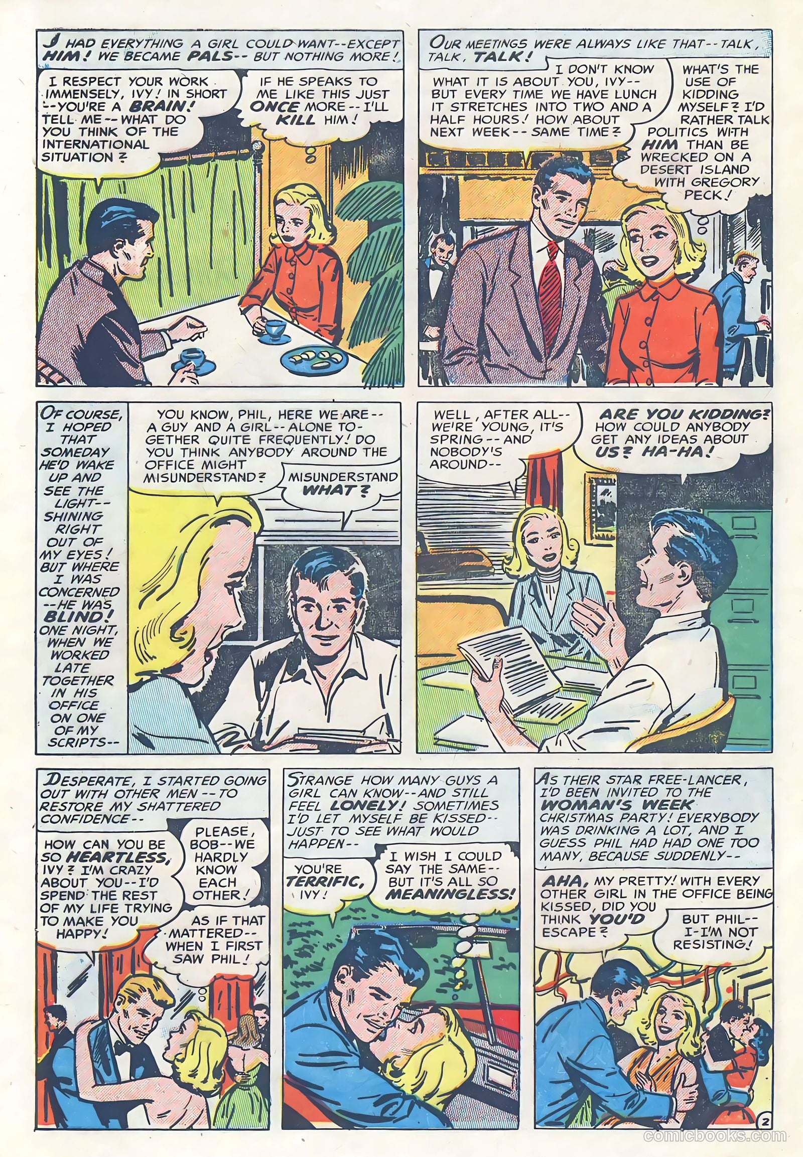 Lovelorn #45 — page 28 of 36