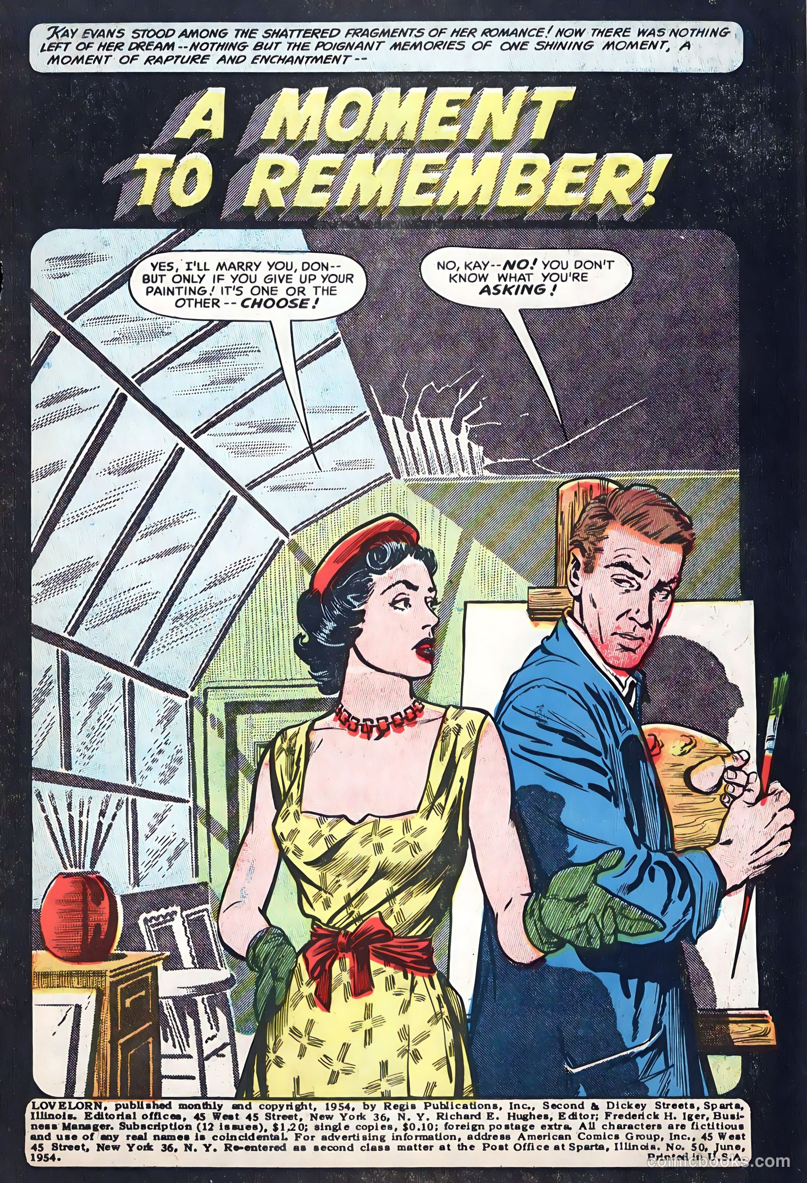 Lovelorn #50 — page 3 of 36