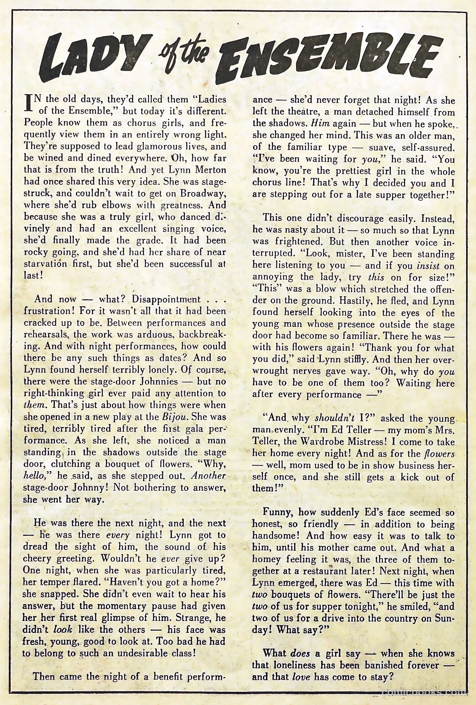 Lovelorn #61 — page 22 of 36