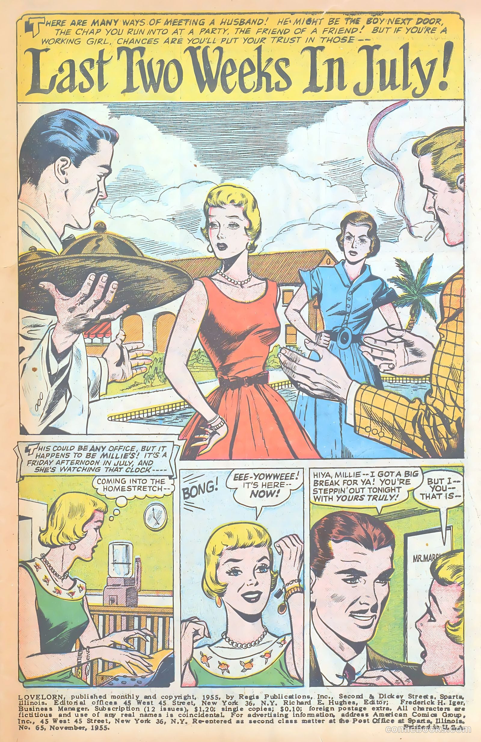 Lovelorn #65 — page 3 of 36