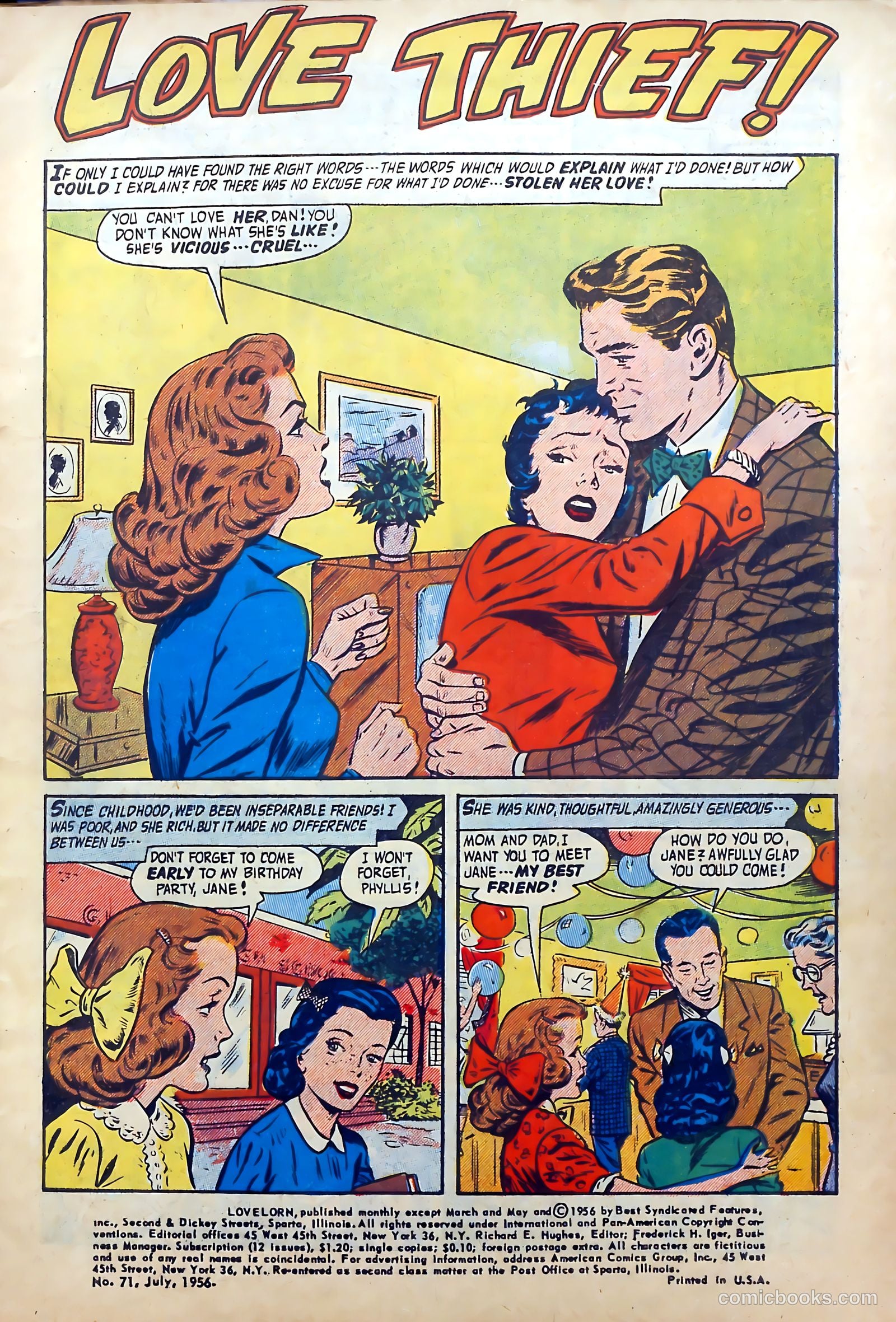 Lovelorn #71 — page 3 of 36