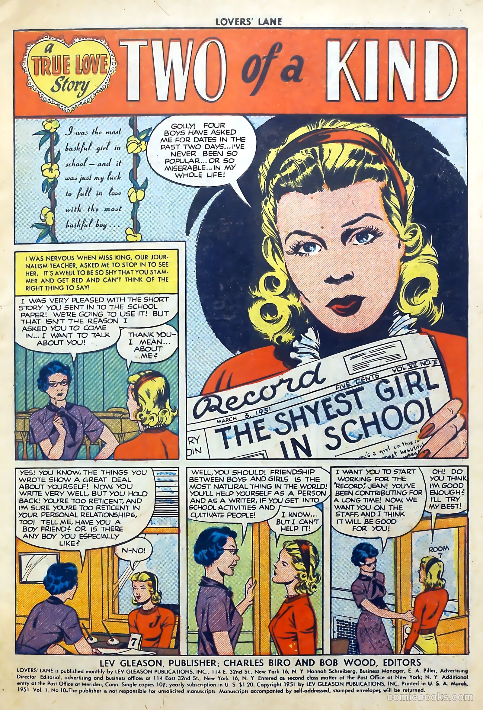 Lovers' Lane #10 — page 3 of 52