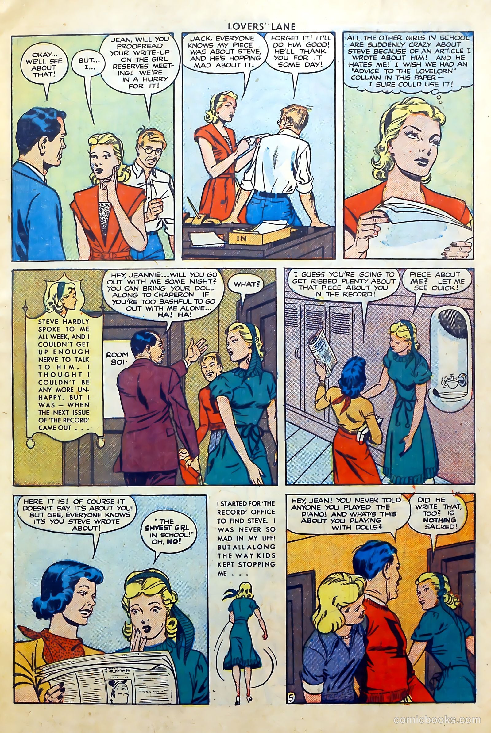 Lovers' Lane #10 — page 7 of 52