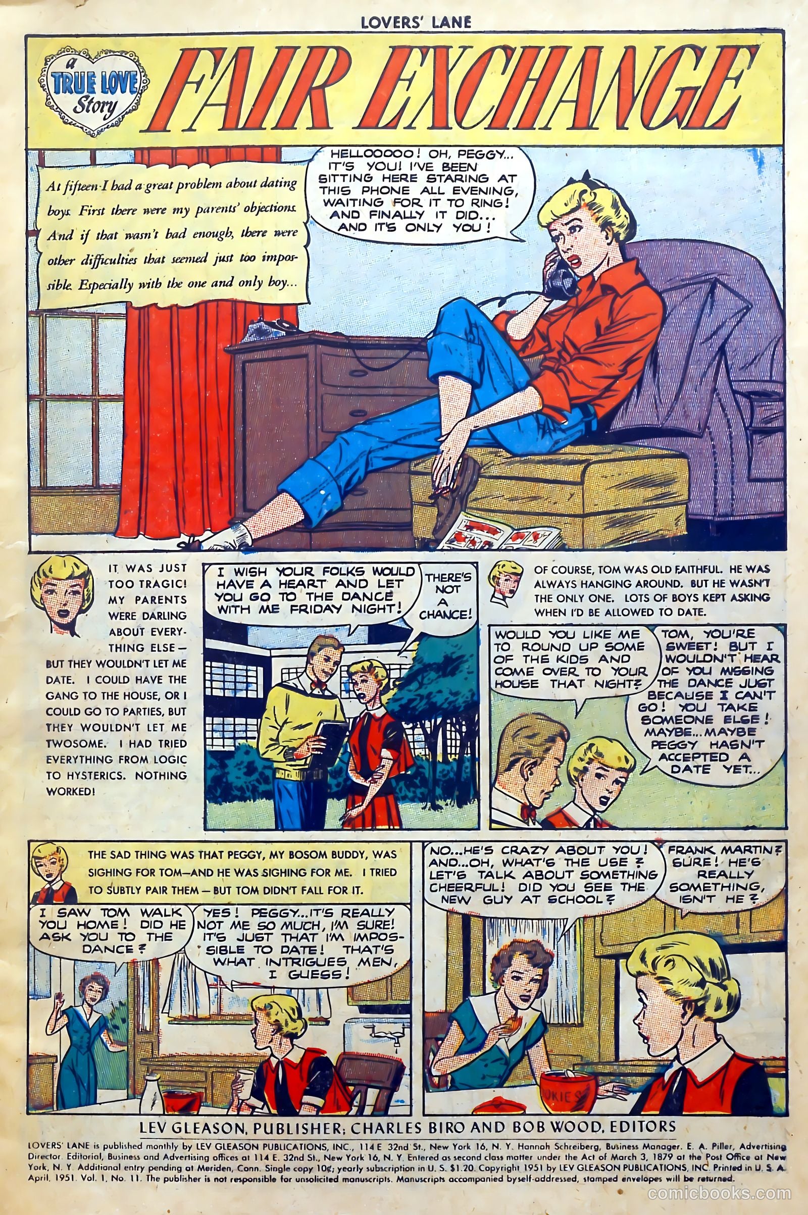 Lovers' Lane #11 — page 3 of 52