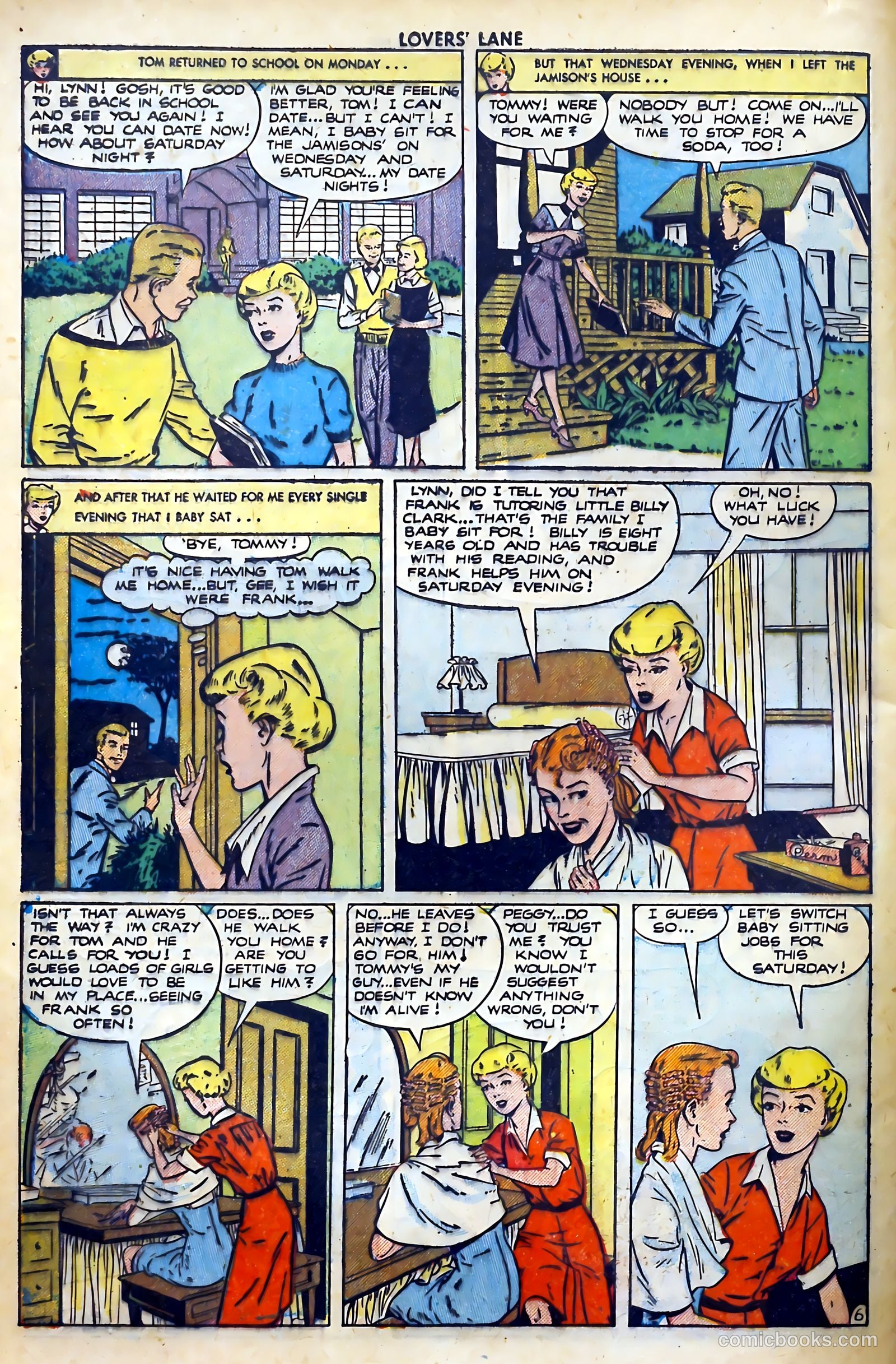 Lovers' Lane #11 — page 8 of 52