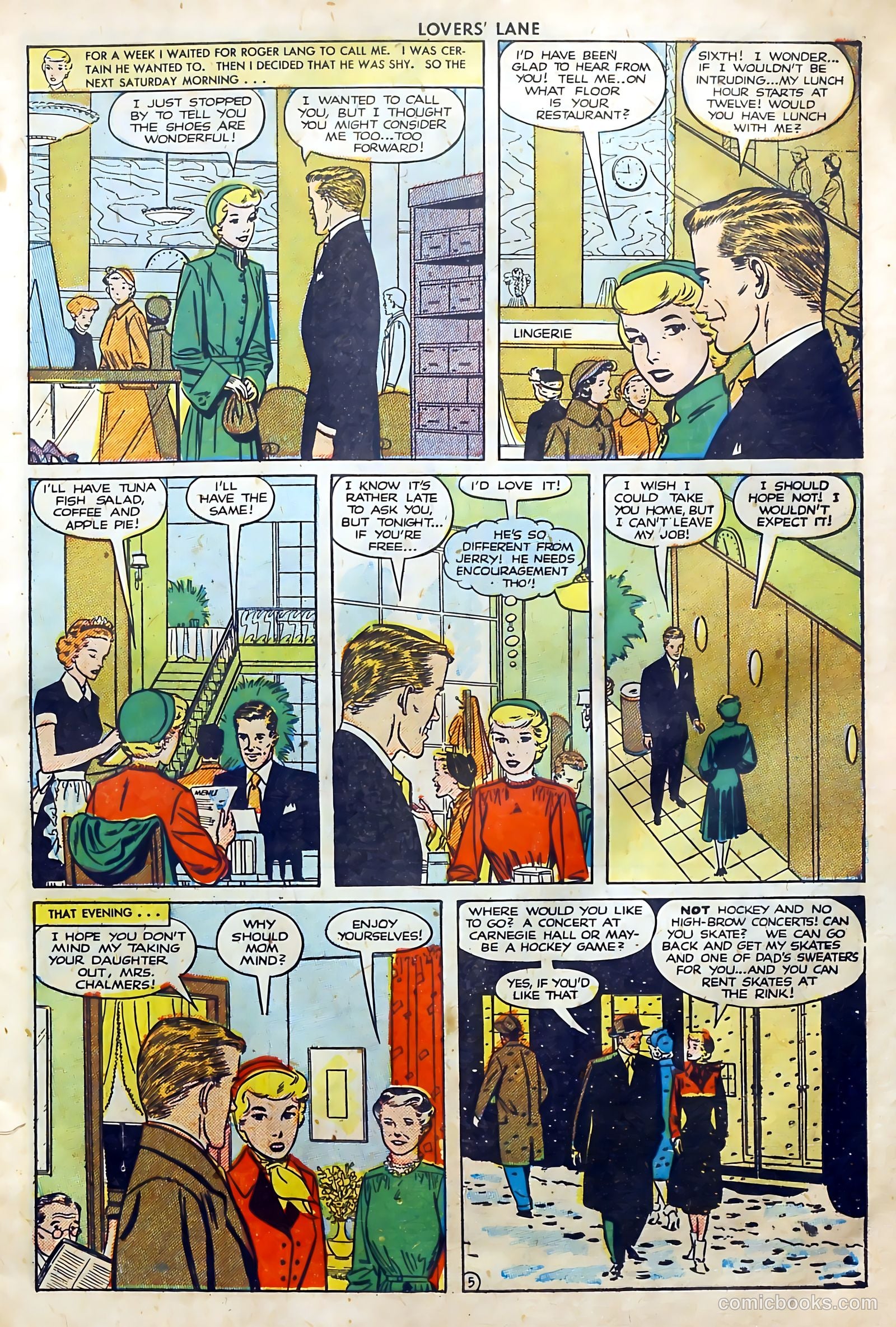 Lovers' Lane #12 — page 7 of 52