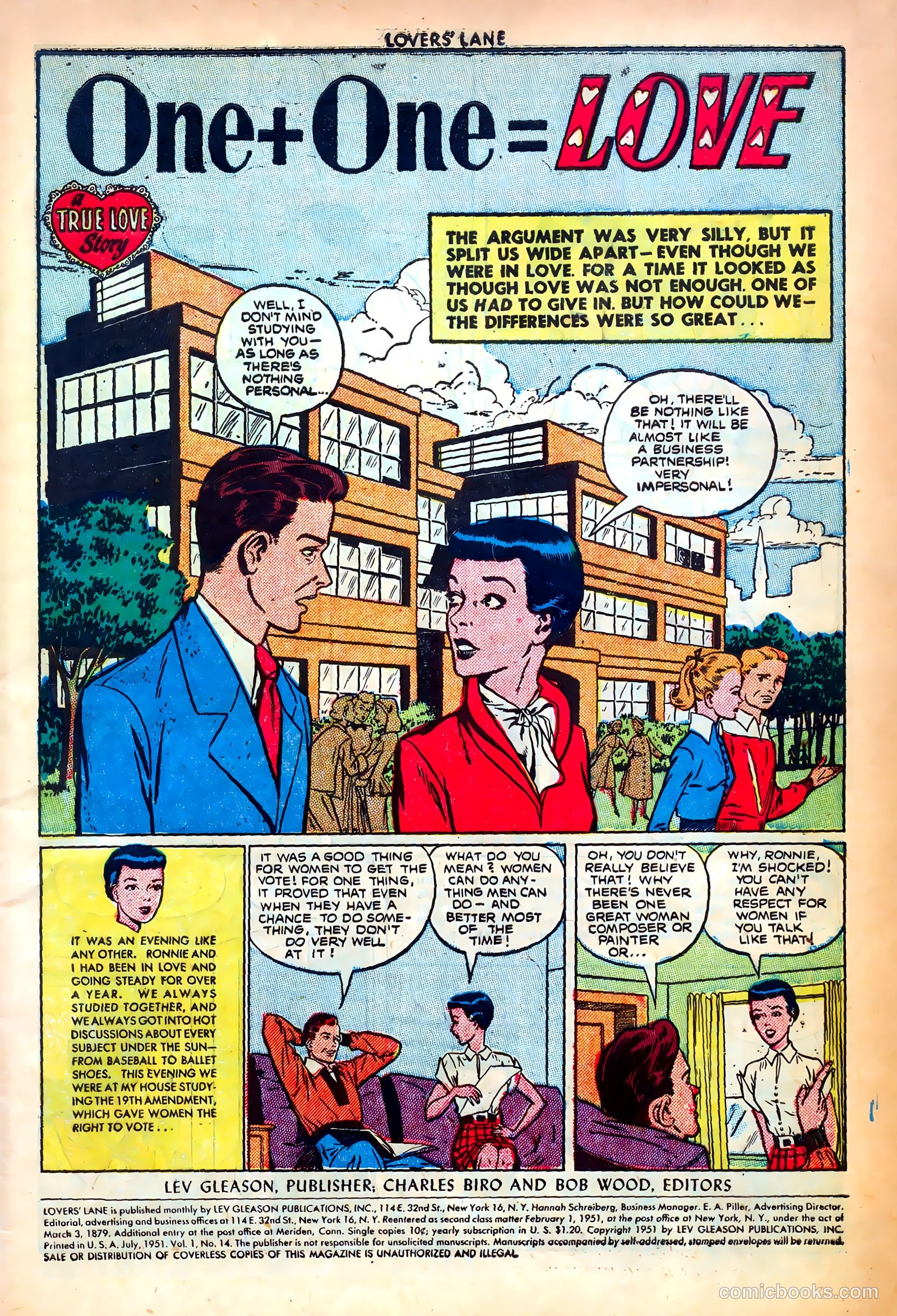 Lovers' Lane #14 — page 3 of 52