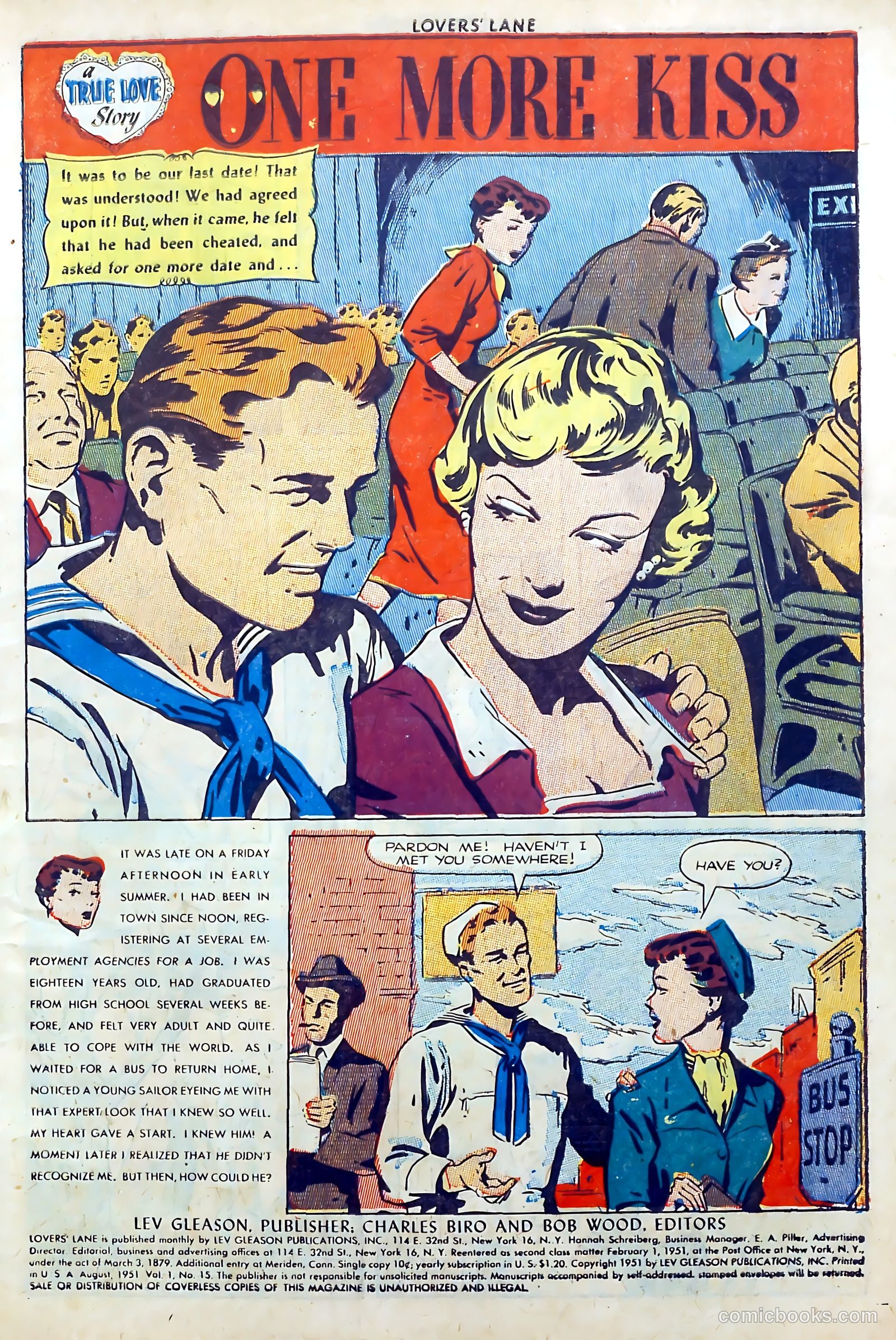 Lovers' Lane #15 — page 3 of 52