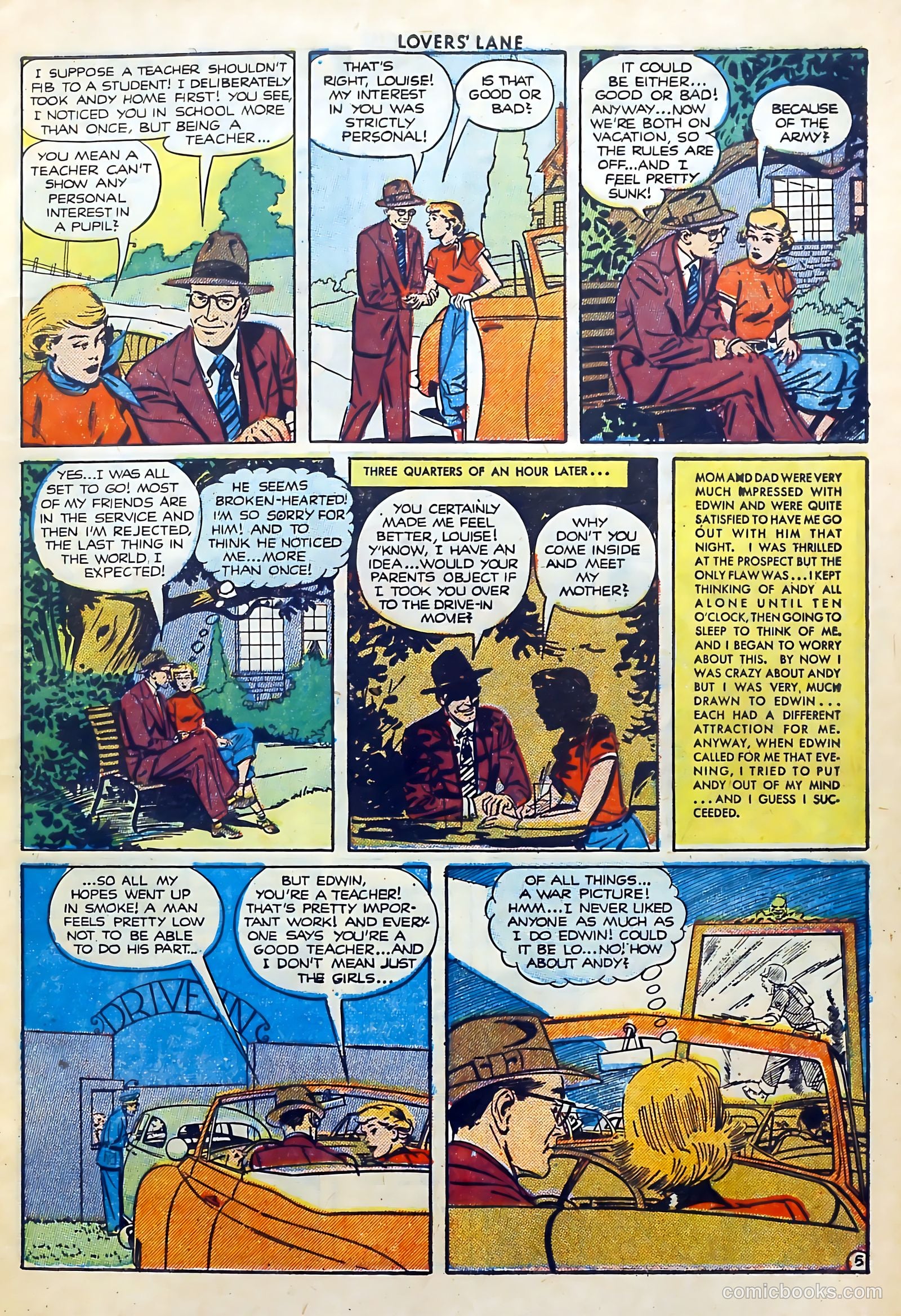 Lovers' Lane #16 — page 7 of 52