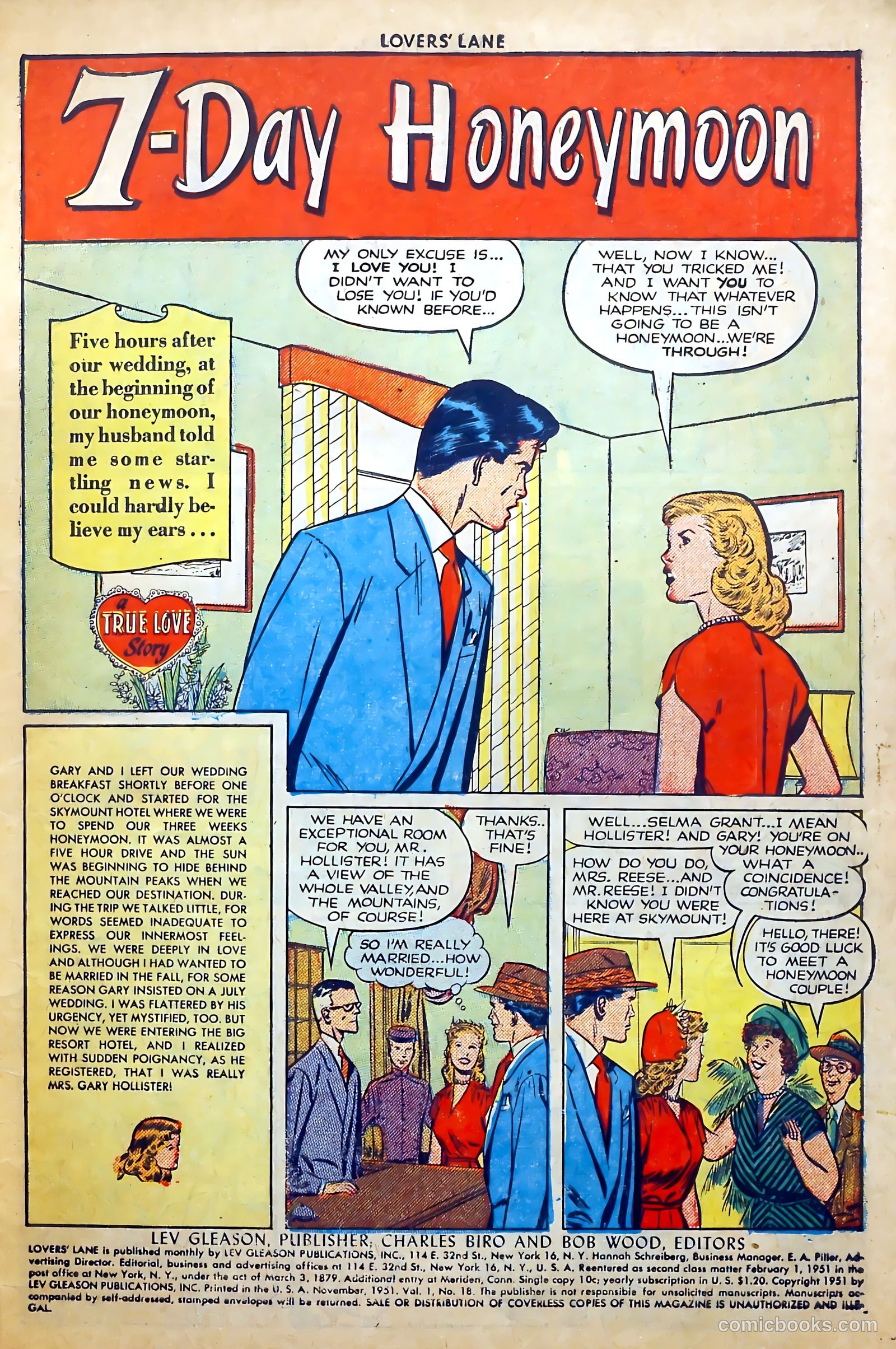 Lovers' Lane #18 — page 3 of 52