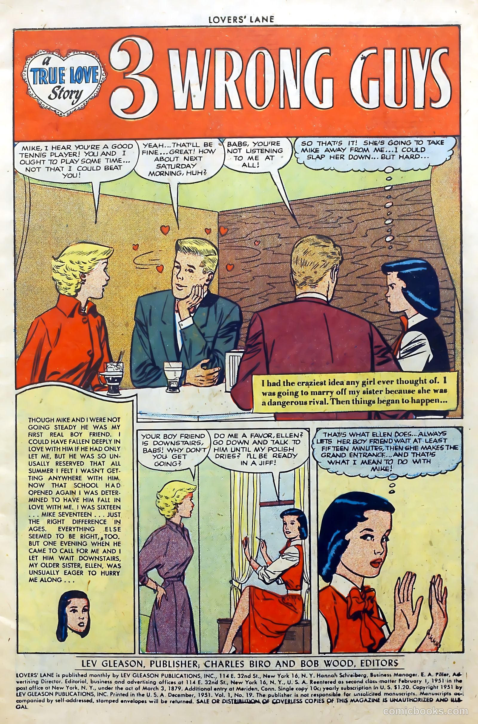 Lovers' Lane #19 — page 3 of 35