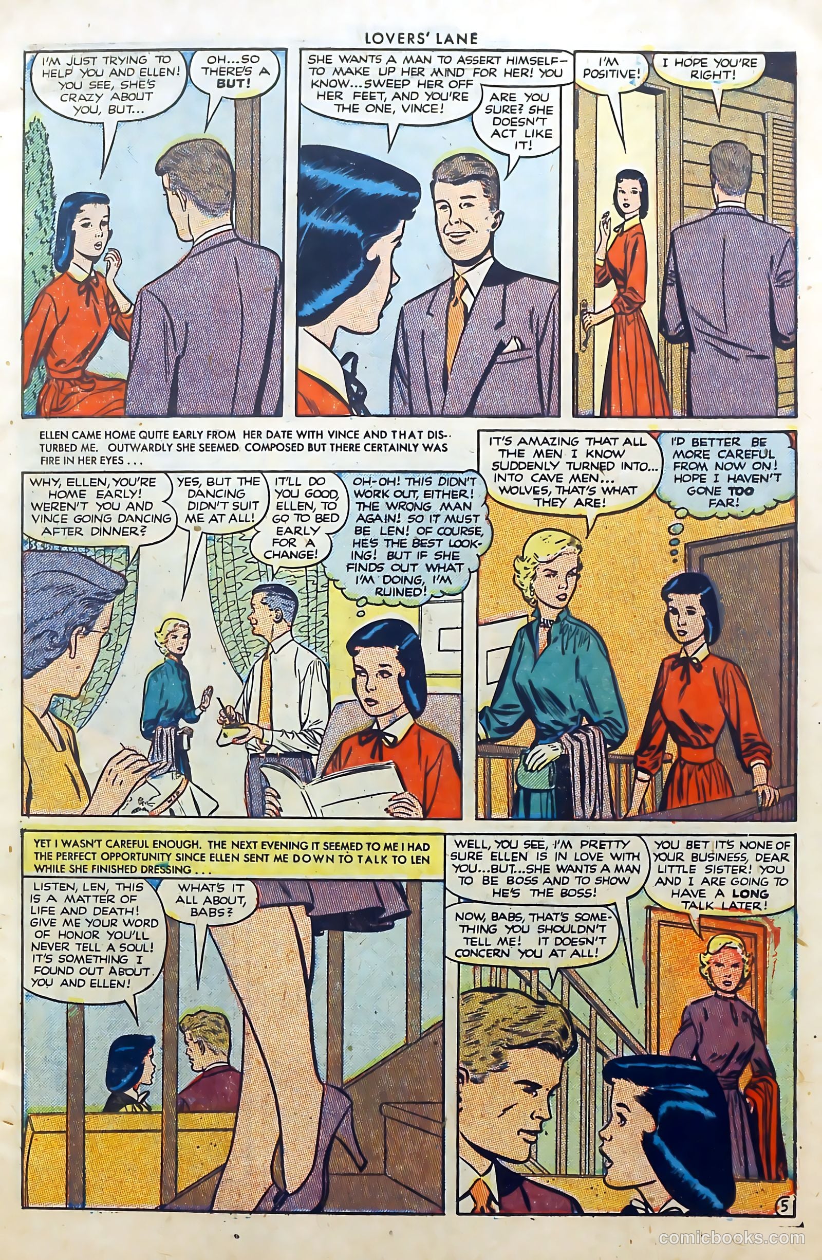 Lovers' Lane #19 — page 7 of 35