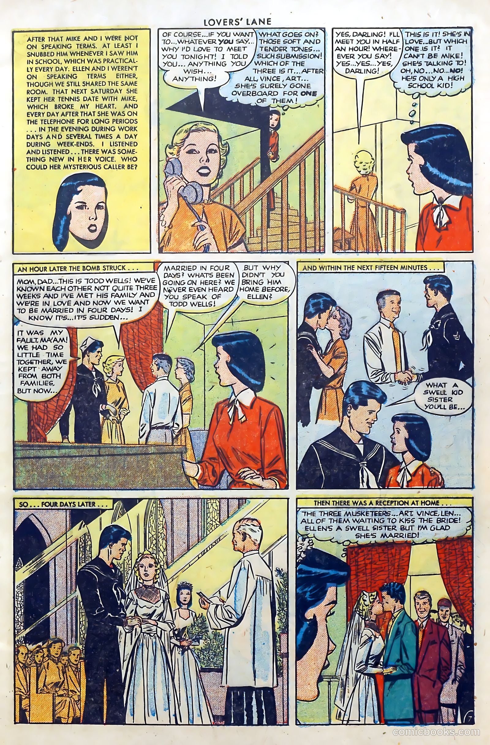 Lovers' Lane #19 — page 9 of 35