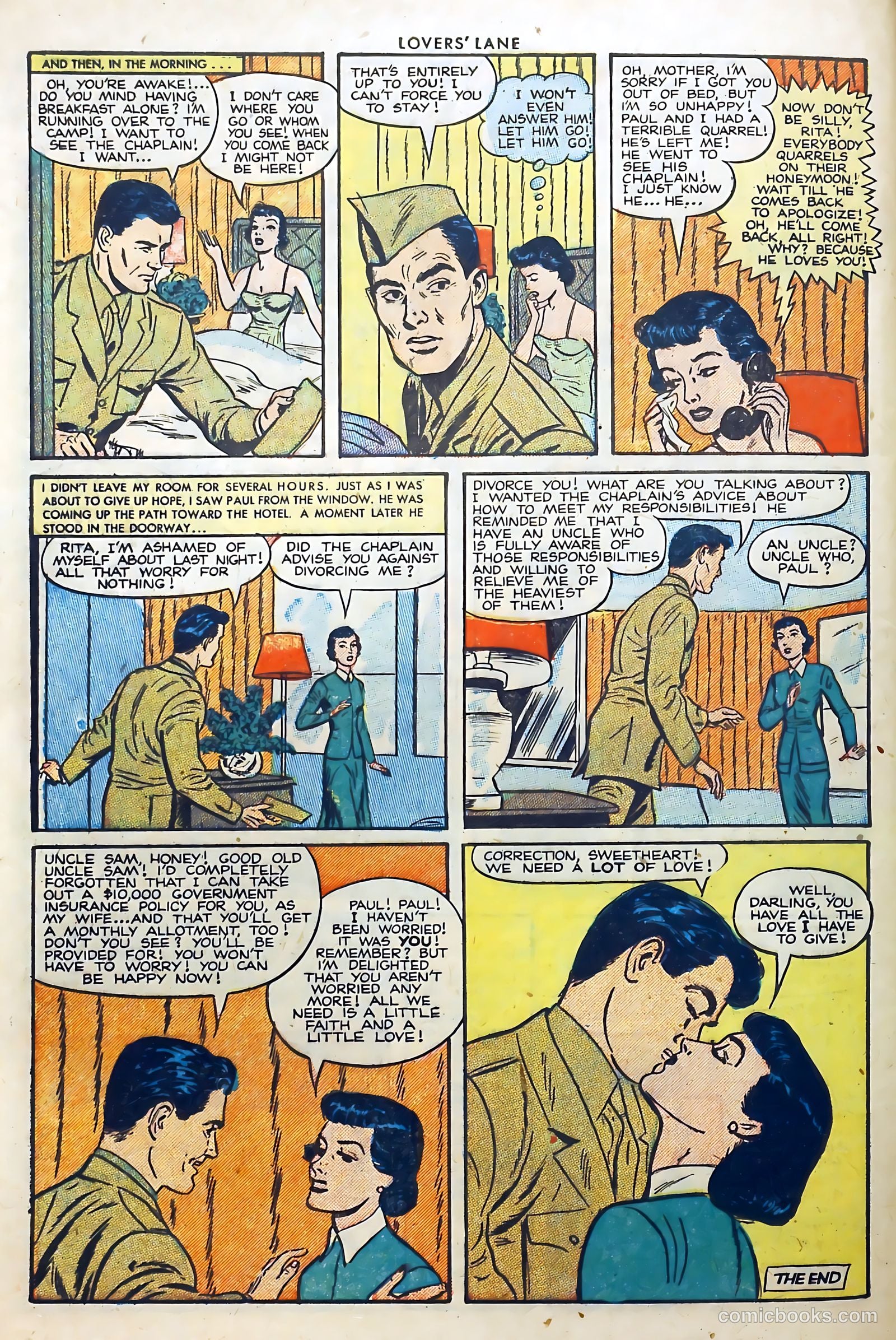 Lovers' Lane #19 — page 32 of 35