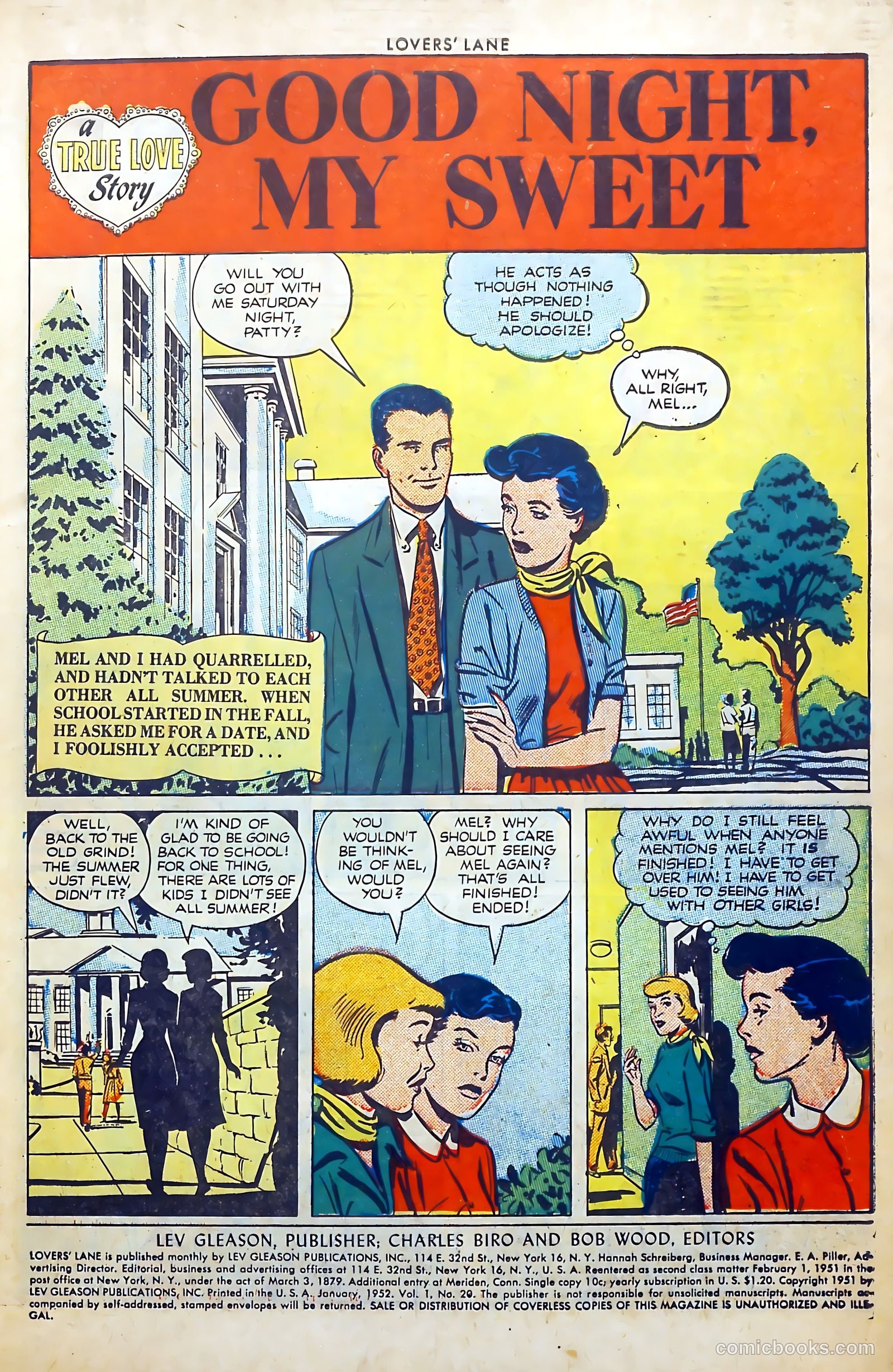 Lovers' Lane #20 — page 3 of 37