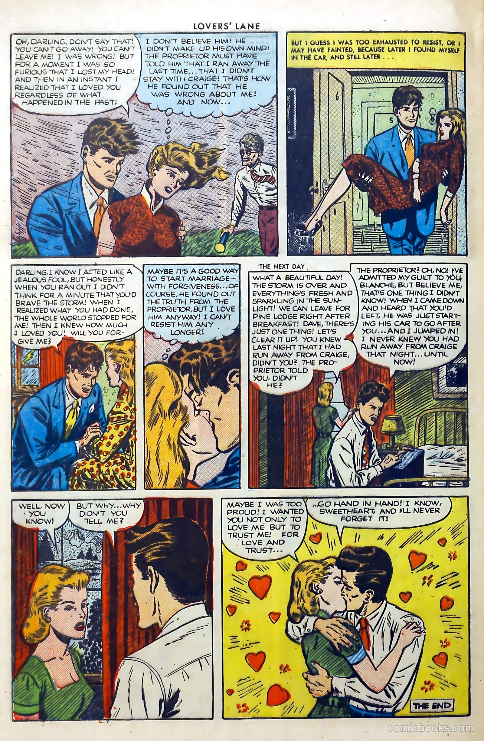 Lovers' Lane #25 — page 32 of 37