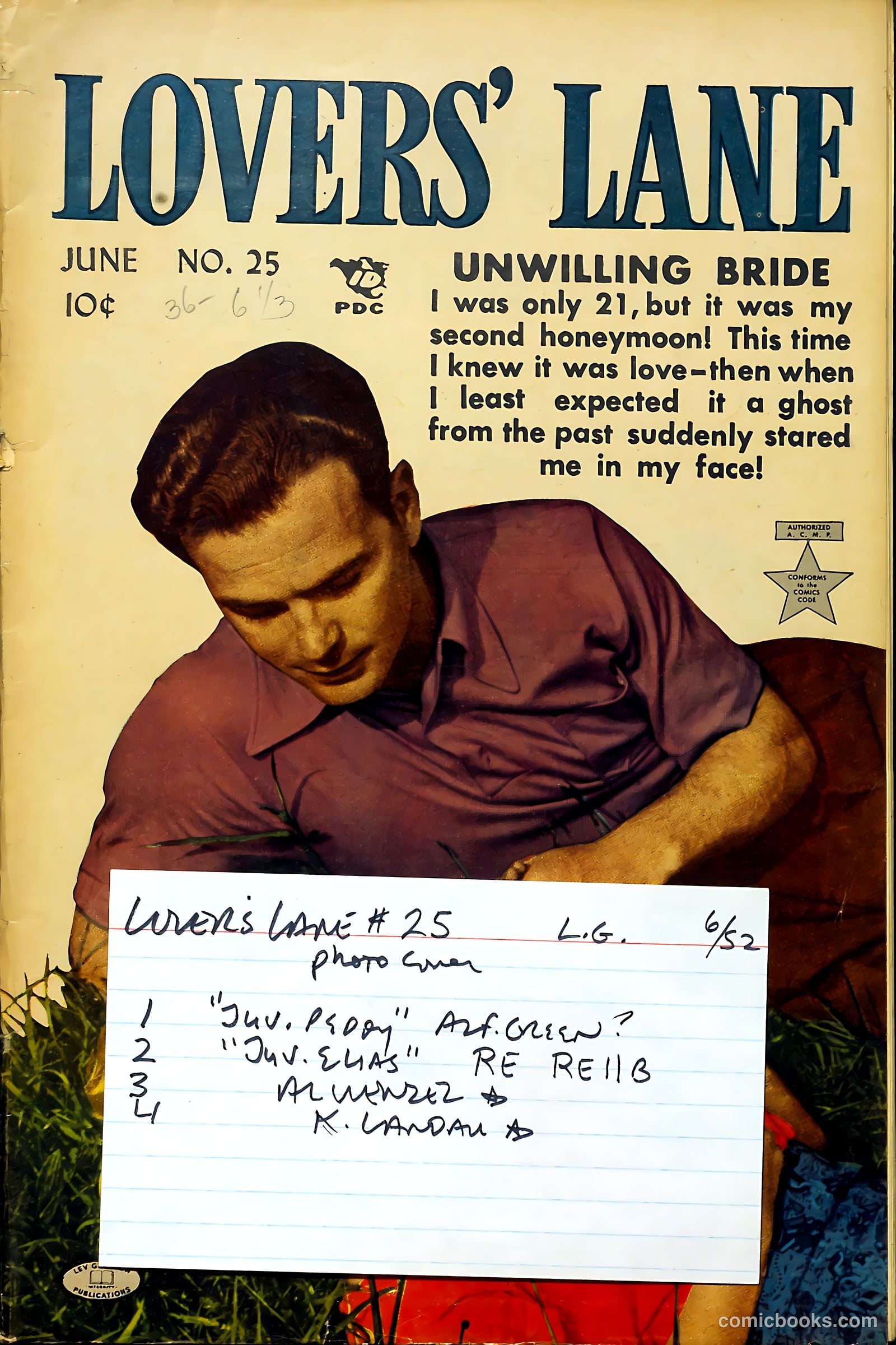 Lovers' Lane #25 — page 37 of 37