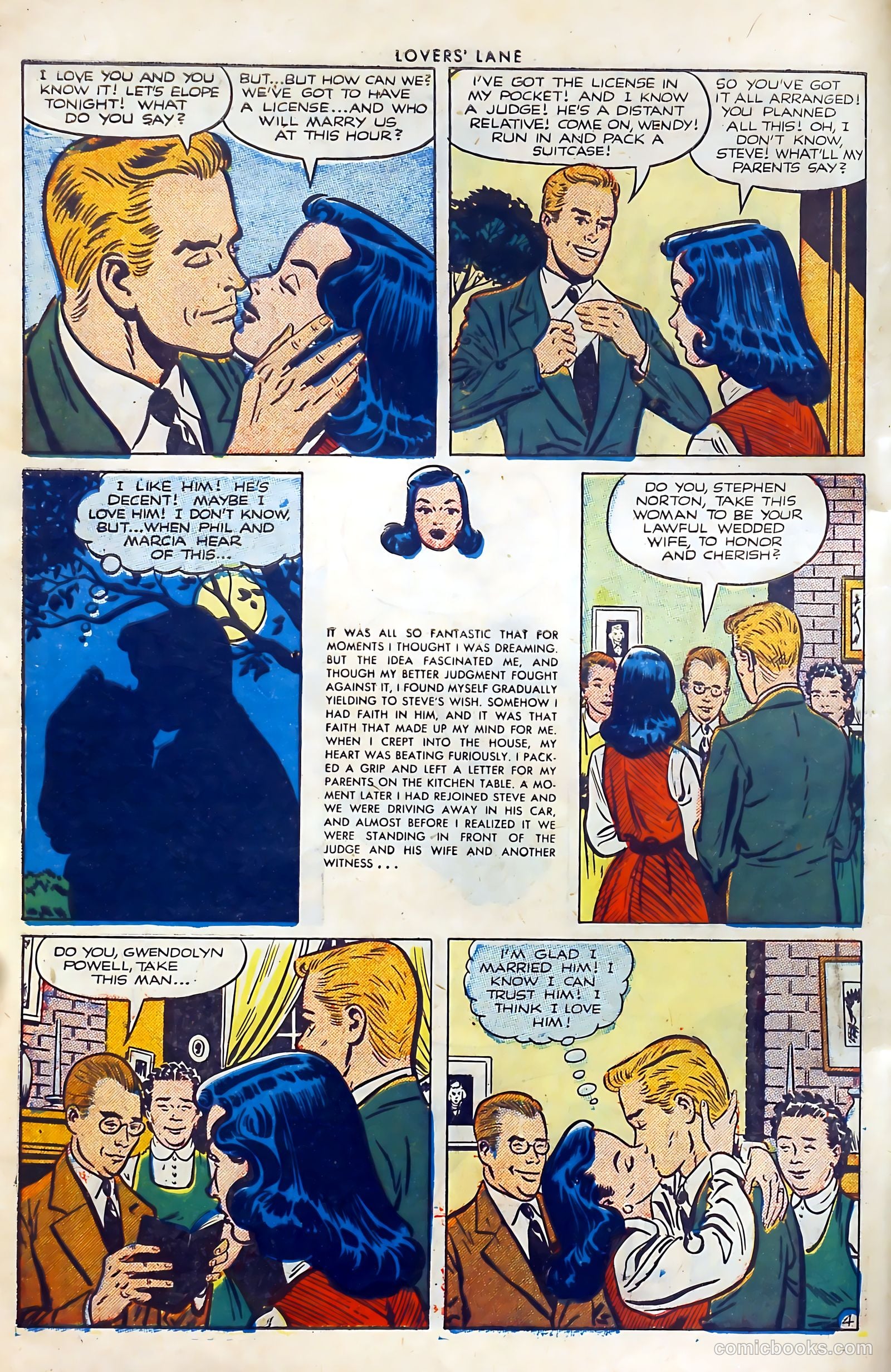 Lovers' Lane #26 — page 6 of 37