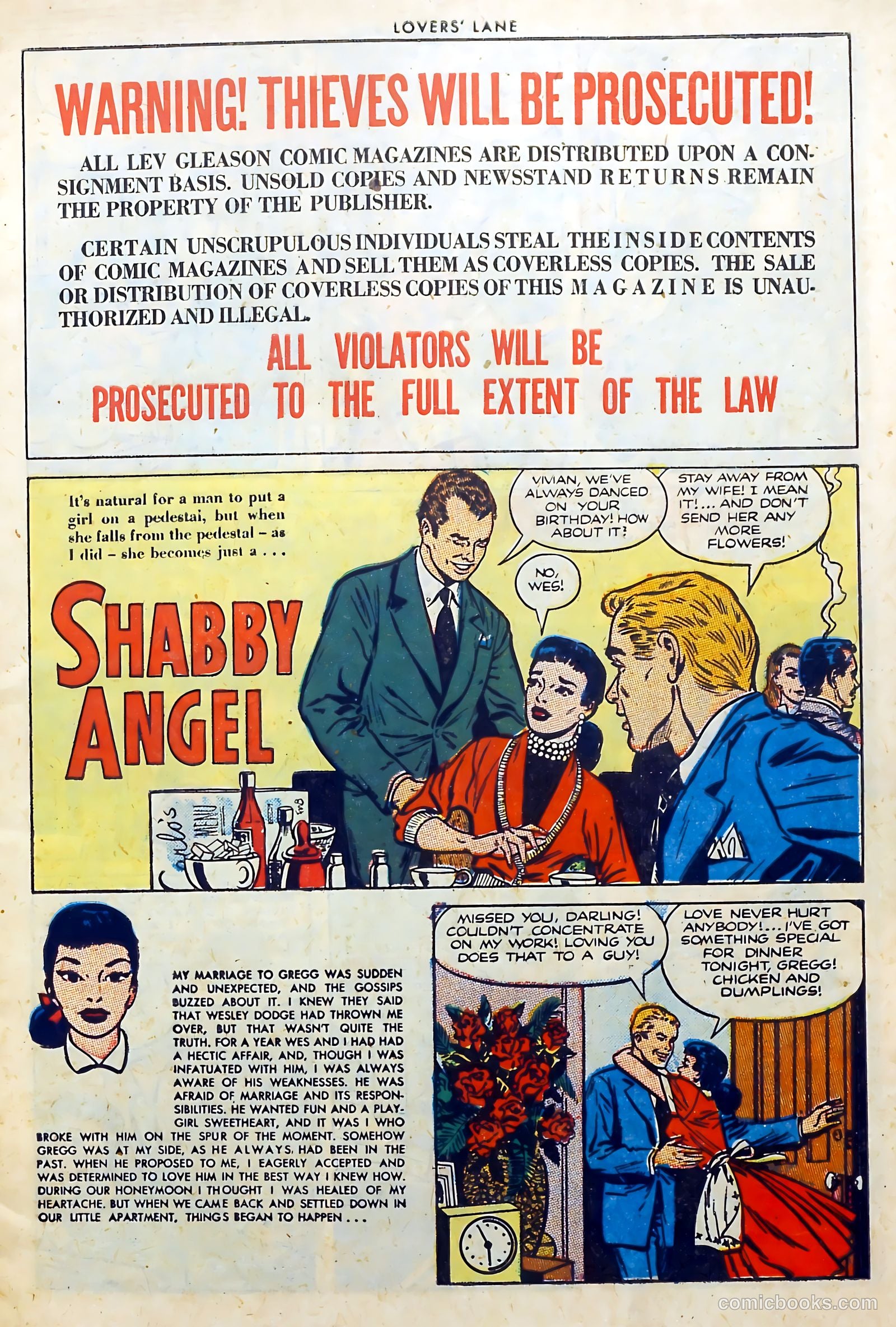 Lovers' Lane #28 — page 3 of 35