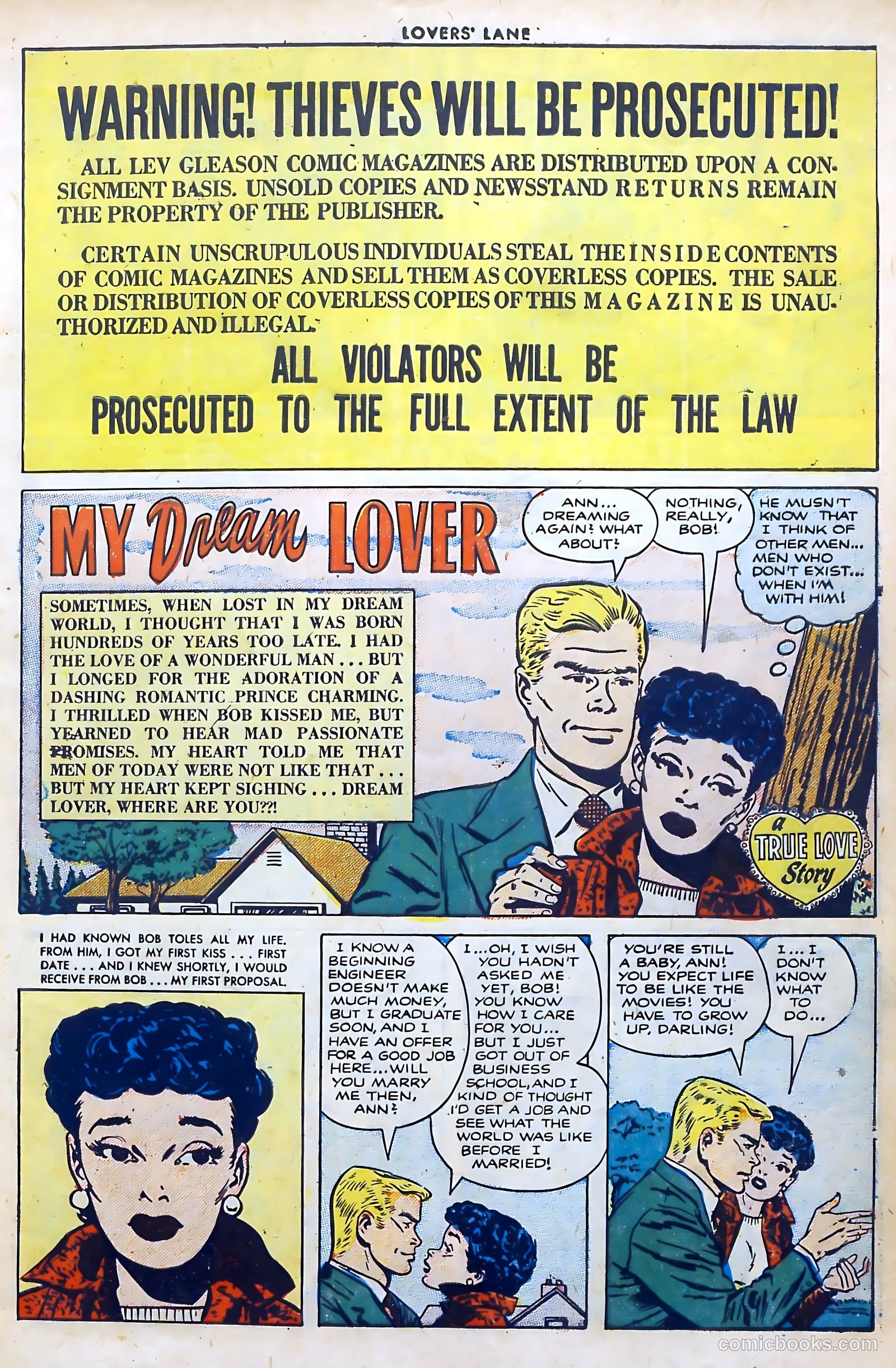 Lovers' Lane #30 — page 3 of 36