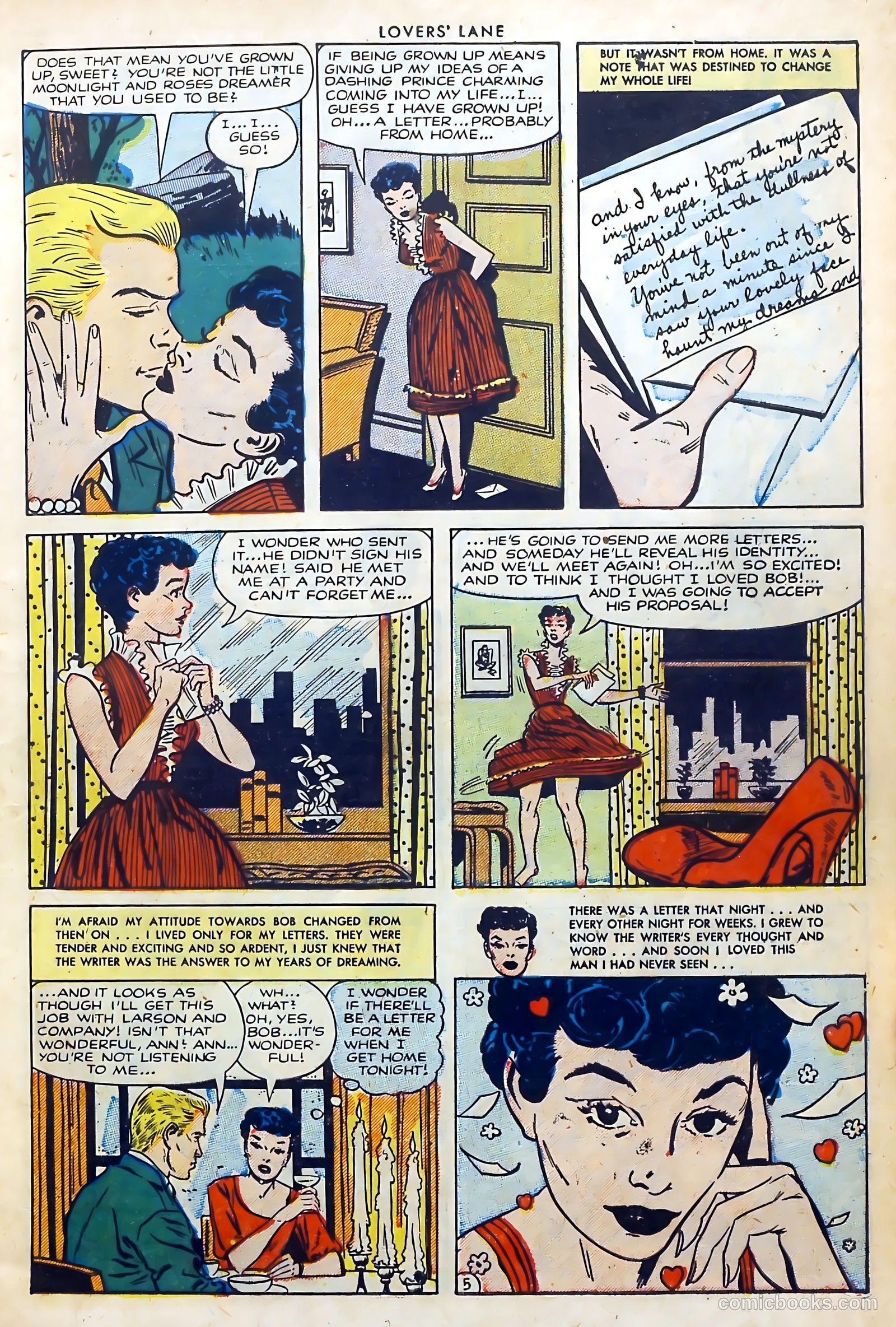Lovers' Lane #30 — page 7 of 36